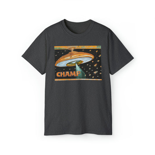 CHAMP UFO 6 - Ancient Roman Style - AI Art - Gildan Ultra Cotton Tee