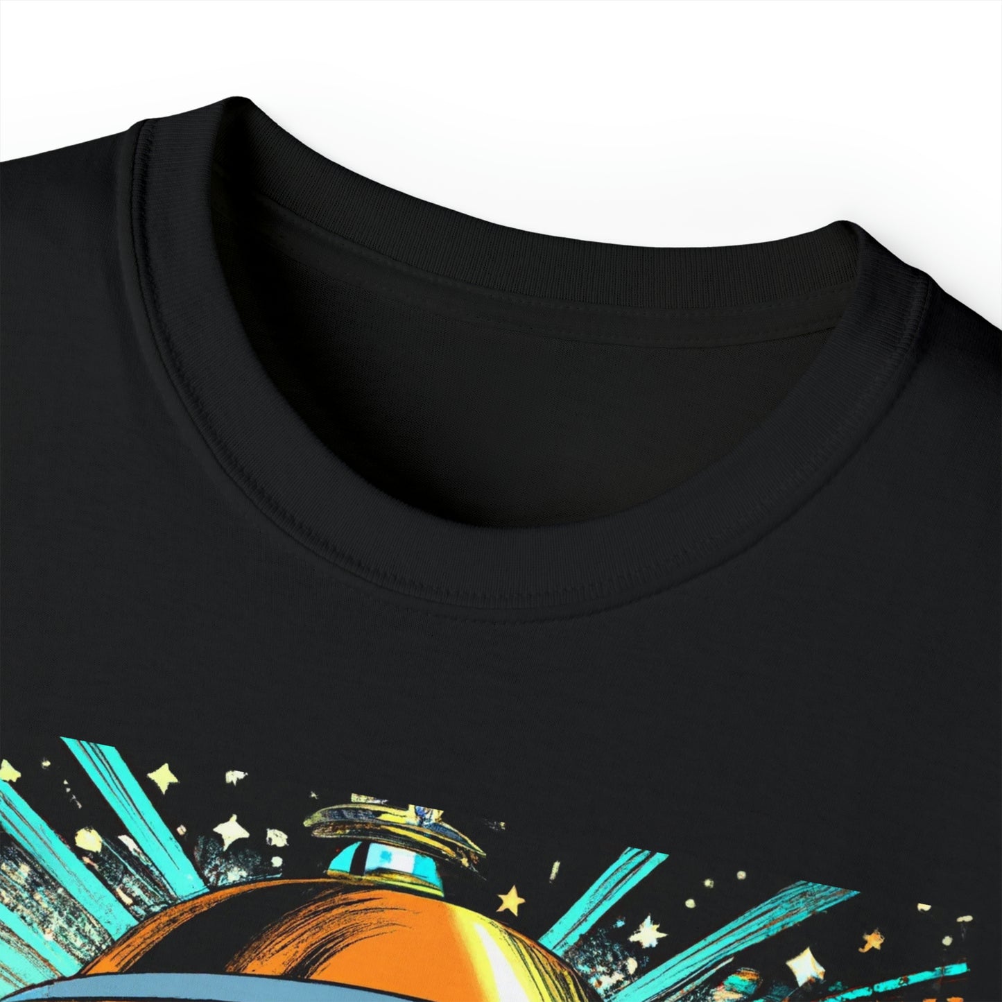 CHAMMP UFO 3 - 1800's Style Comic Art - AI Art - Gildan Ultra Cotton Tee