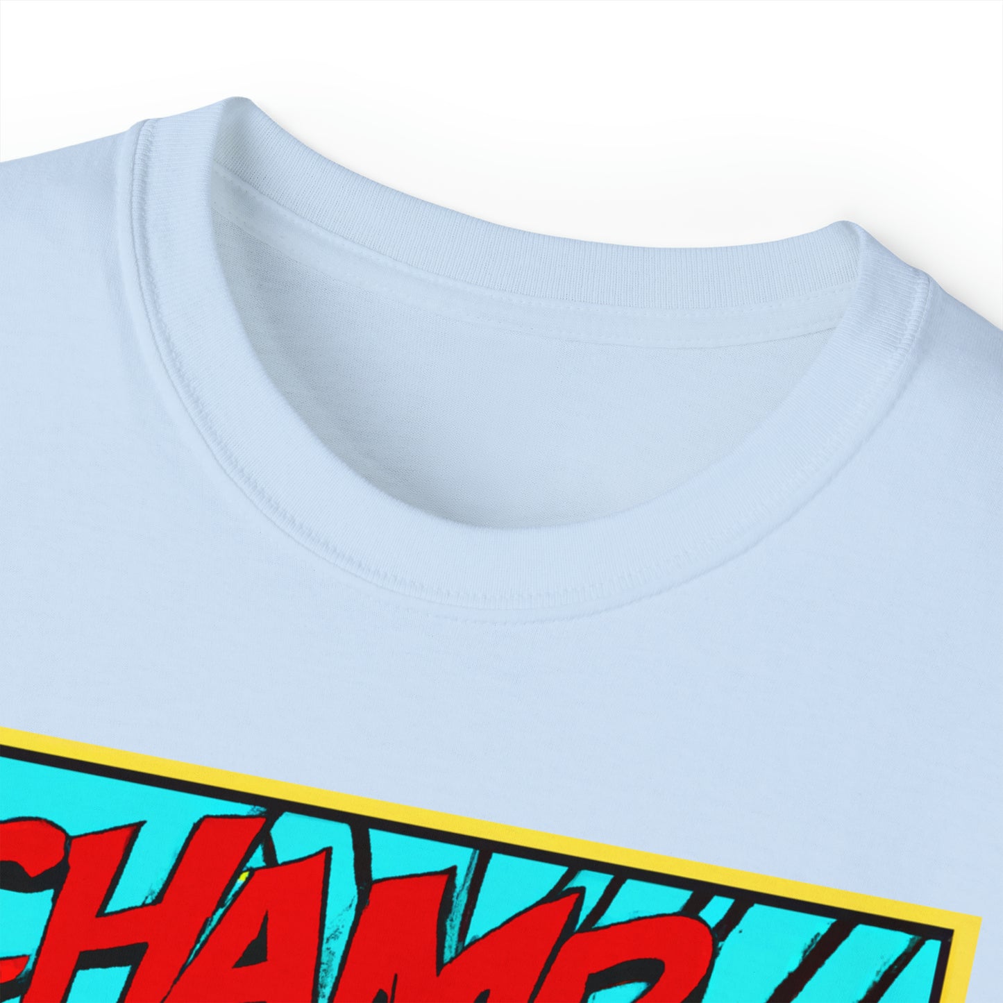 CHAMP Spaceship 6 - 1960's Style Comic Book Art - AI Art - Gildan Ultra Cotton Tee