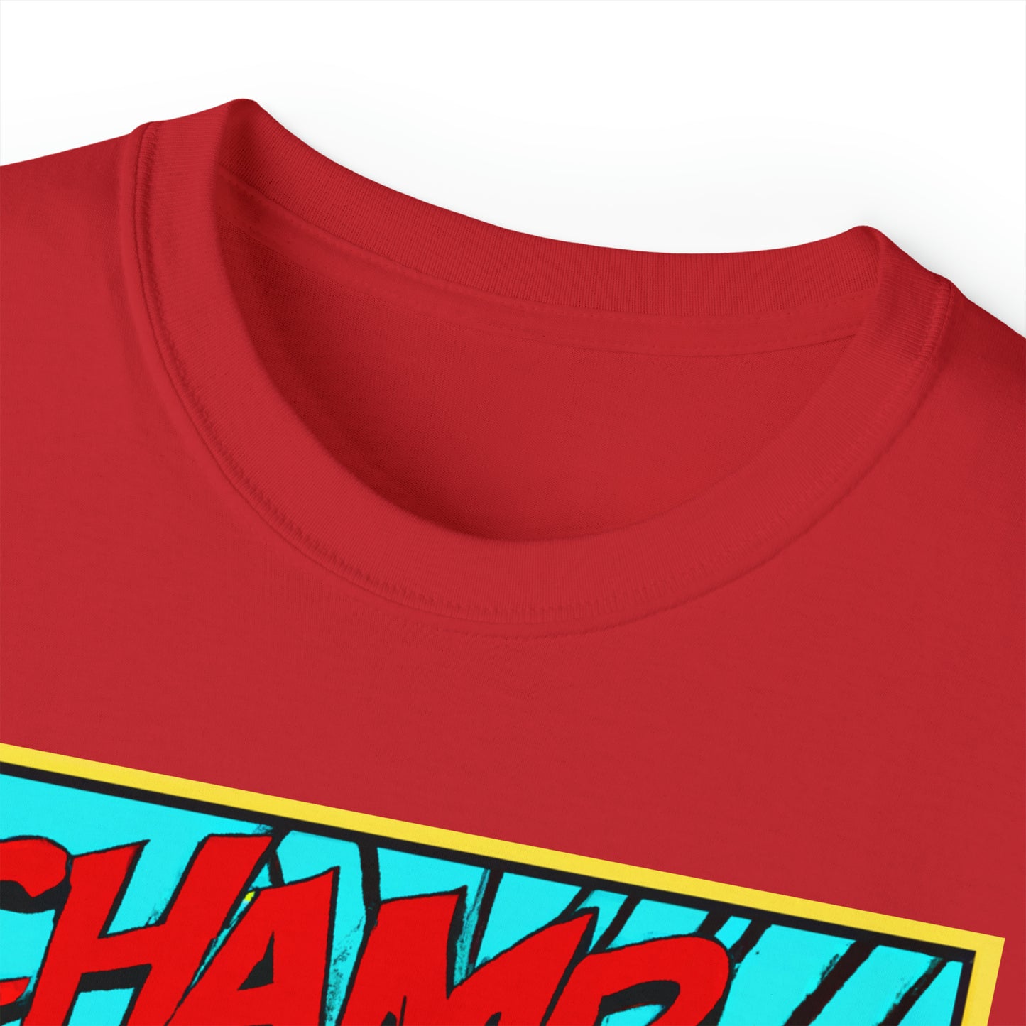 CHAMP Spaceship 6 - 1960's Style Comic Book Art - AI Art - Gildan Ultra Cotton Tee