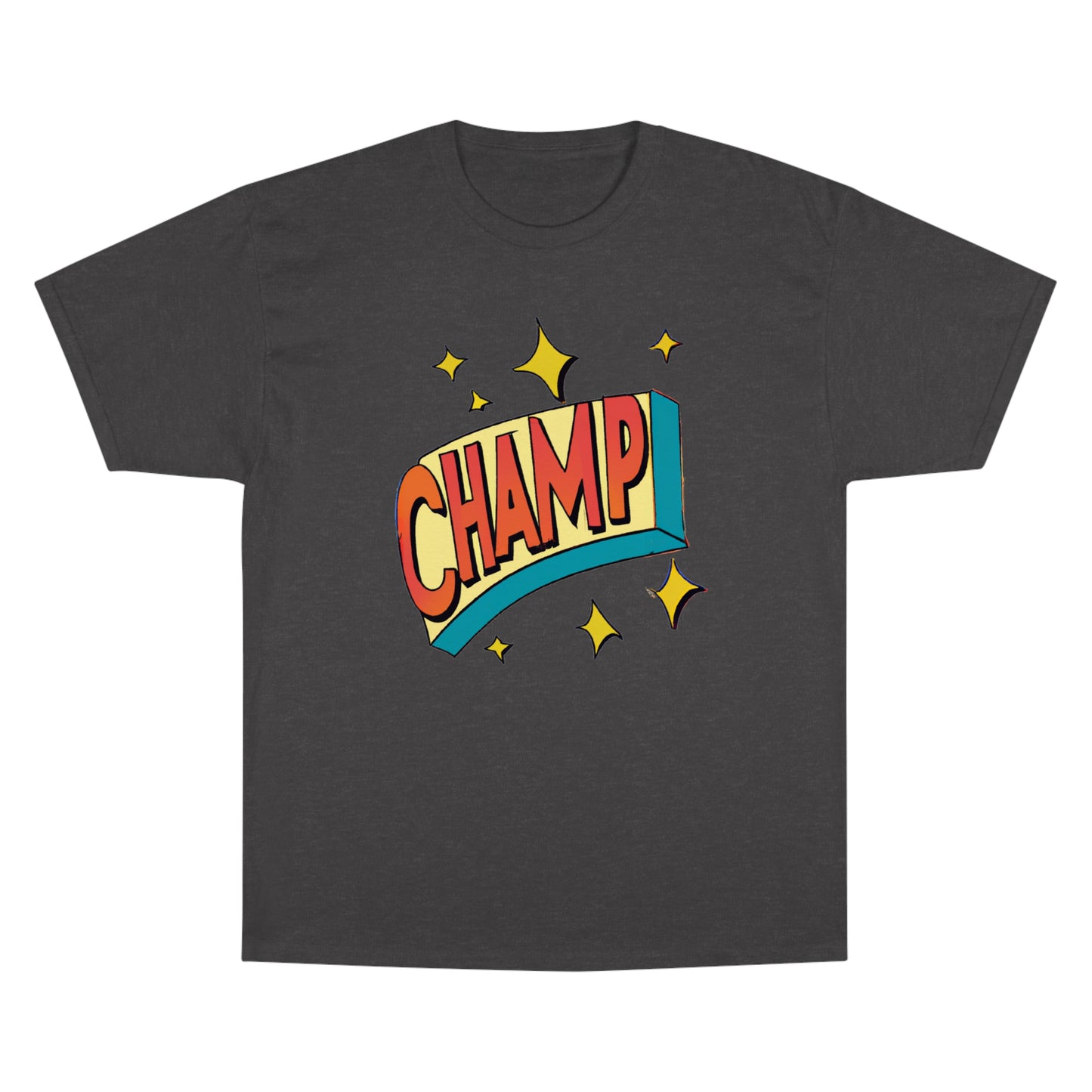 CHAMP Logo 1930's Style Cartoon Art - AI Art - Champion T-Shirt