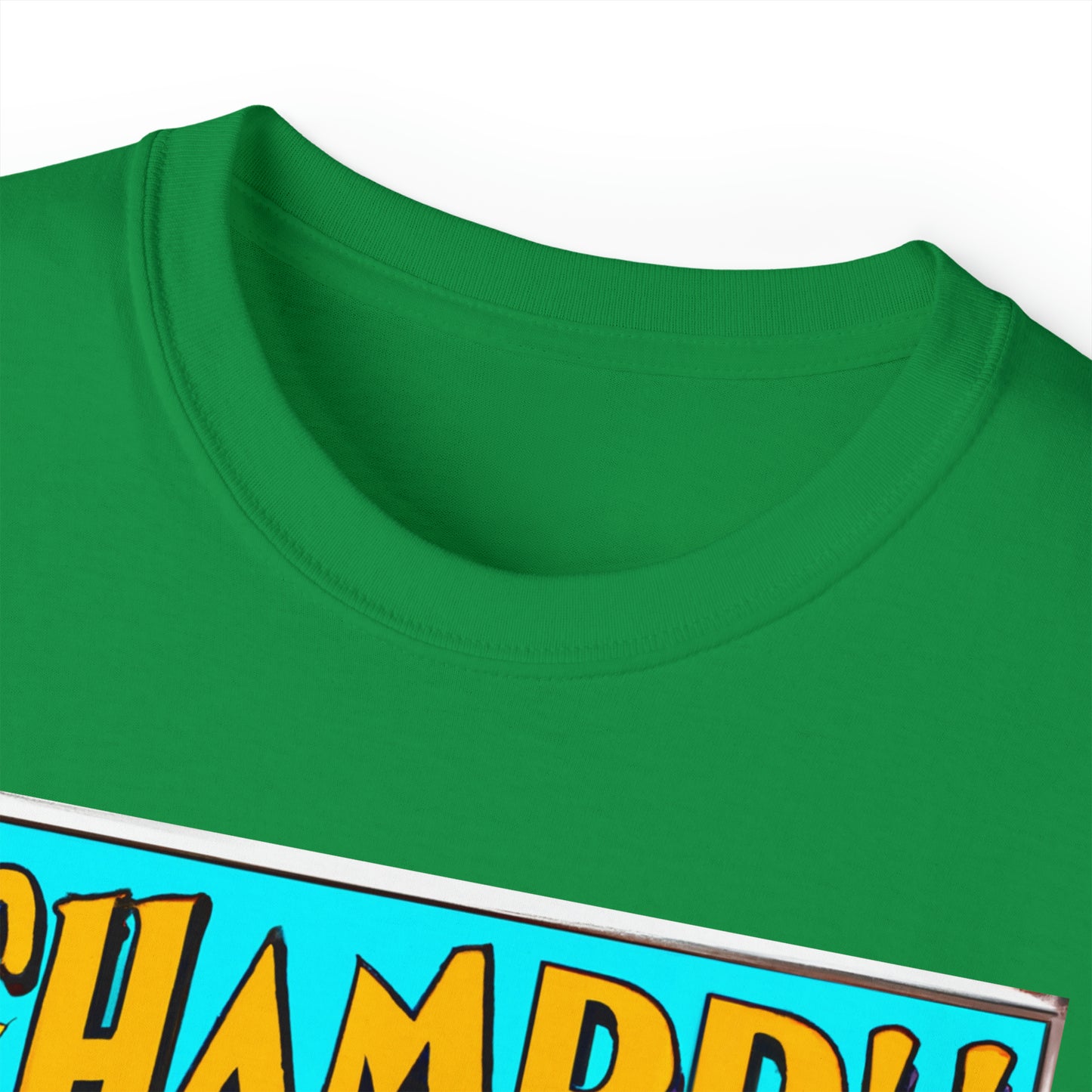 CHAMP Spaceship 10 - 1800's Style Comic Art - AI Art - Gildan Ultra Cotton Tee