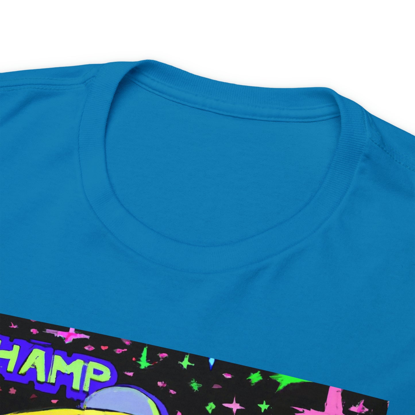 CHAMP UFO 15 - Post-Modern Style - AI Art - Gildan Heavy Cotton Tee