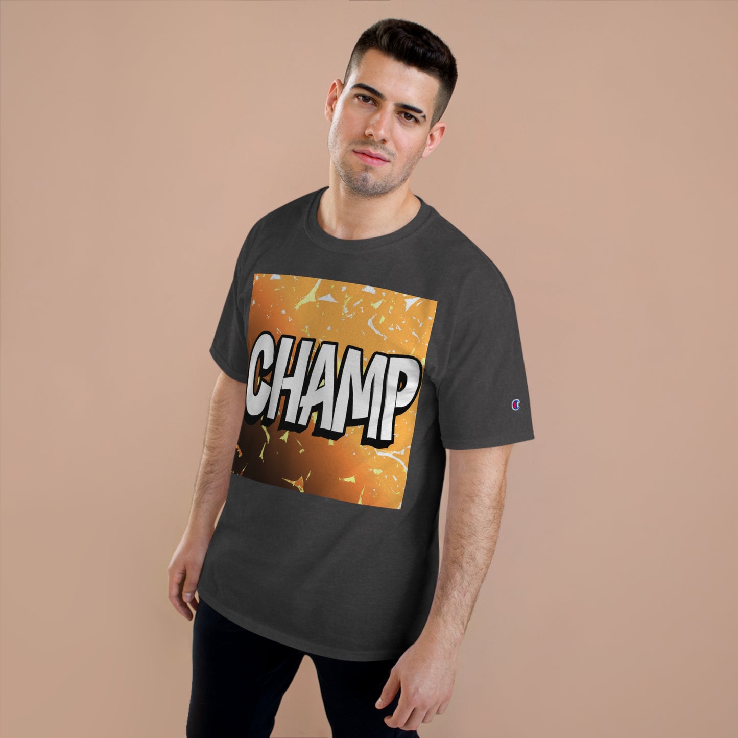 CHAMP Logo Anime Style Art - AI Art - Champion T-Shirt