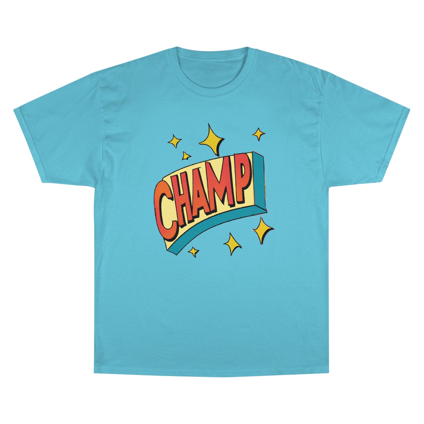 CHAMP Logo 1930's Style Cartoon Art - AI Art - Champion T-Shirt