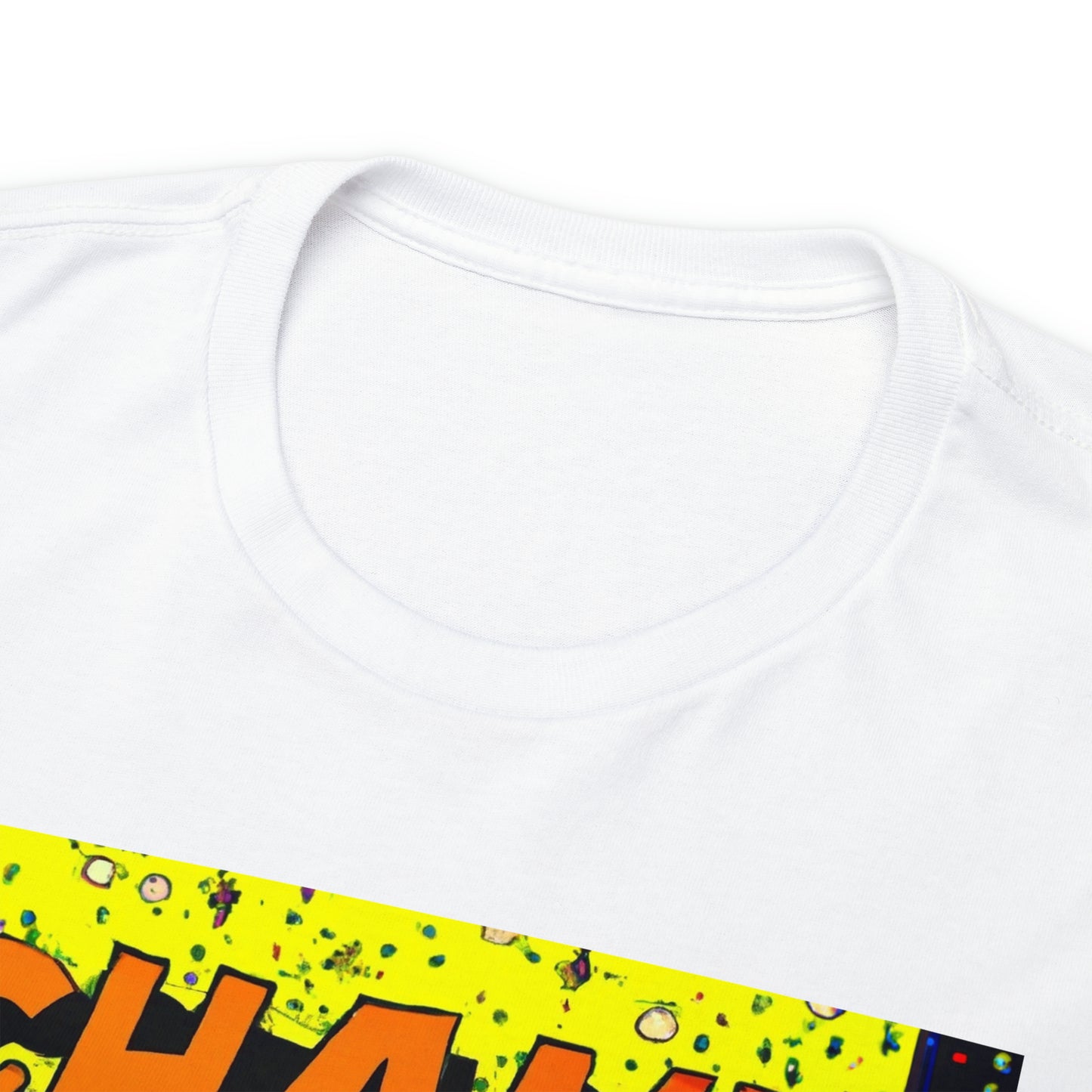 CHAMP Spaceship 8 - 1980's Style Comic Book Art - AI Art - Gildan Heavy Cotton Tee