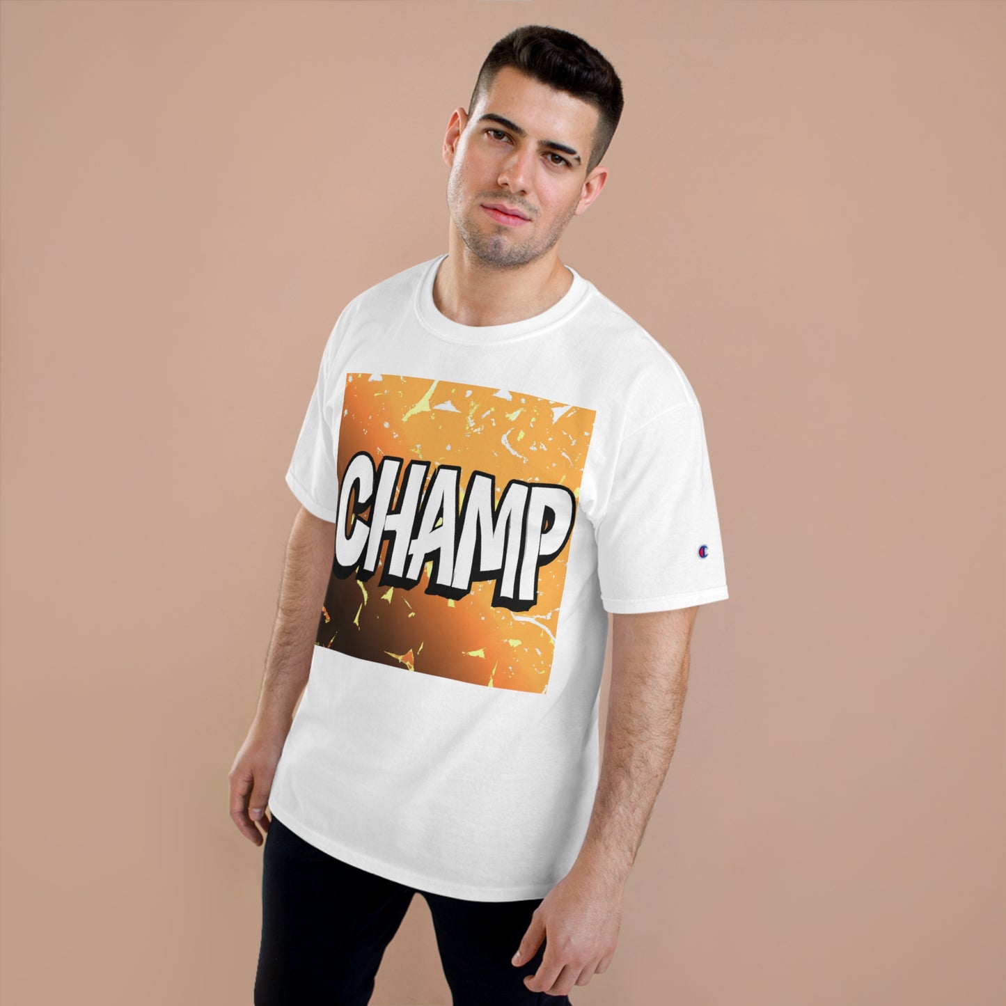 CHAMP Logo Anime Style Art - AI Art - Champion T-Shirt