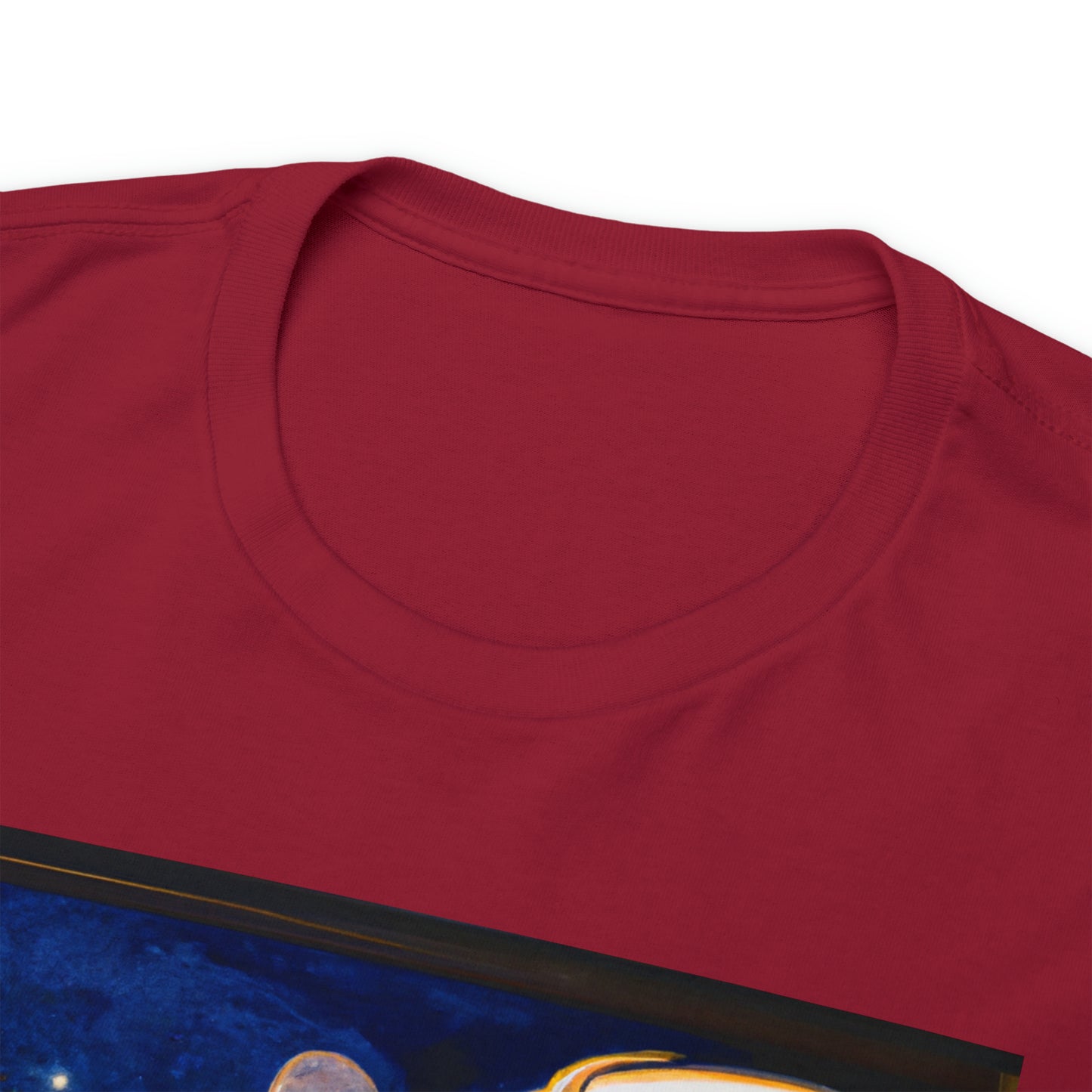 CHAMP Spaceship 9 - Renaissance Style - AI Art - Gildan Heavy Cotton Tee