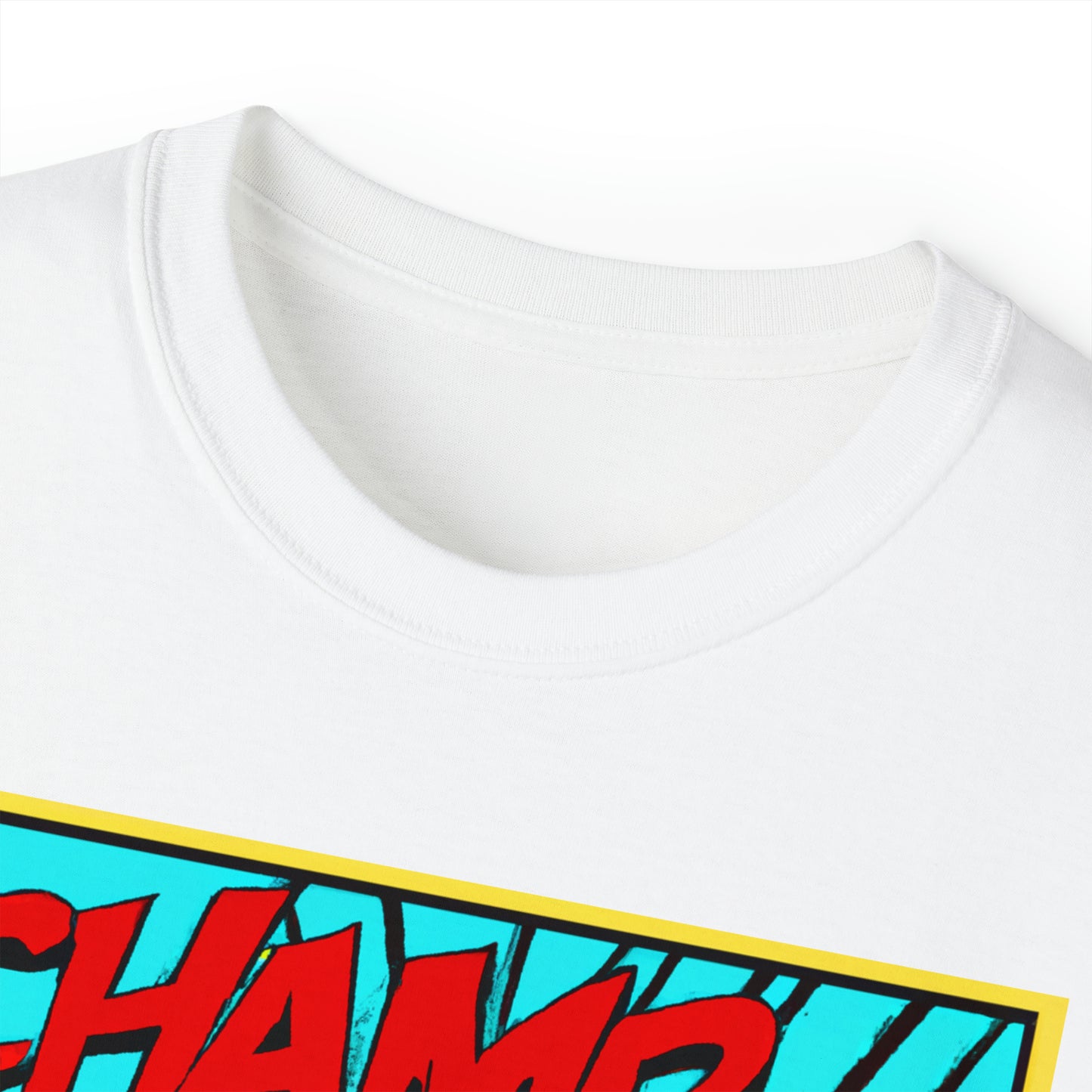 CHAMP Spaceship 6 - 1960's Style Comic Book Art - AI Art - Gildan Ultra Cotton Tee