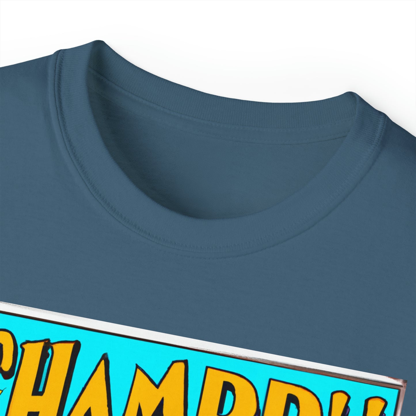 CHAMP Spaceship 10 - 1800's Style Comic Art - AI Art - Gildan Ultra Cotton Tee