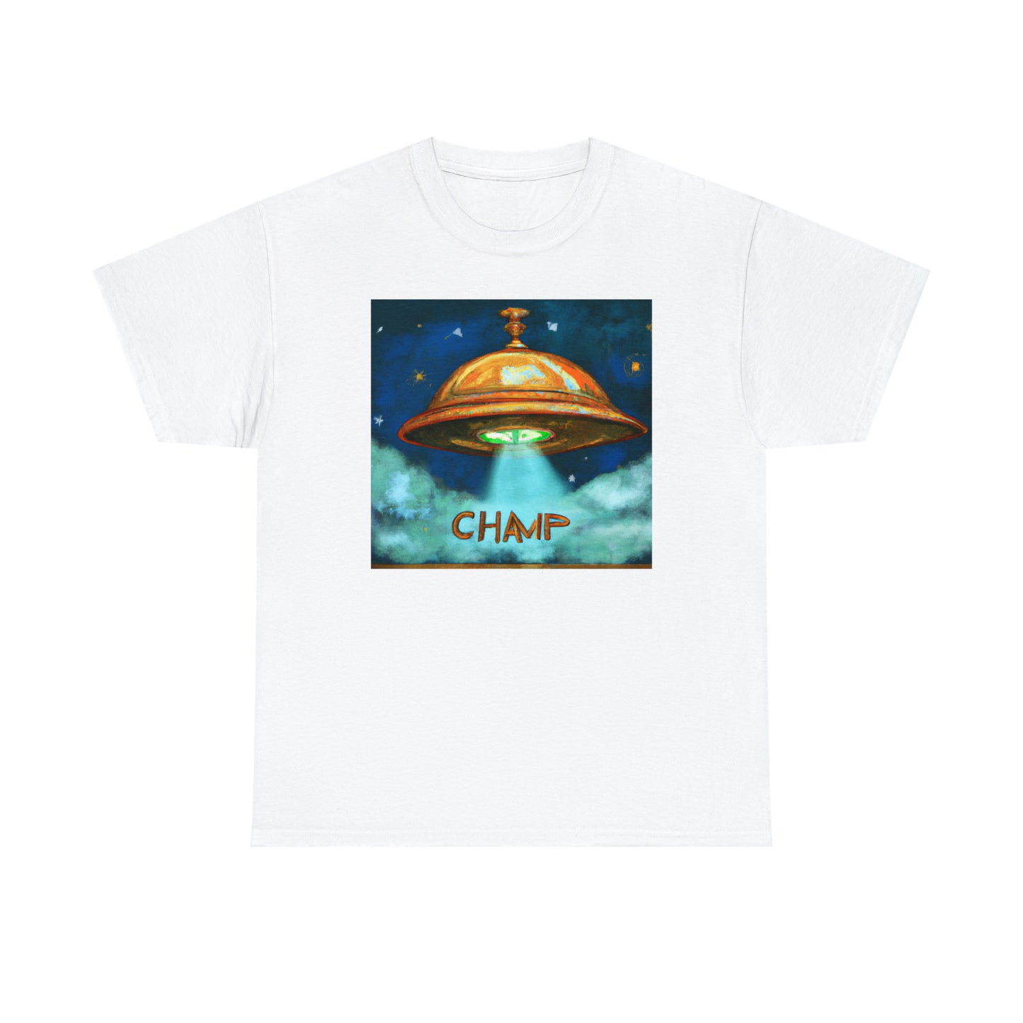 CHAMP UFO 8 - Ancient Roman Style - AI Art - Gildan Heavy Cotton Tee