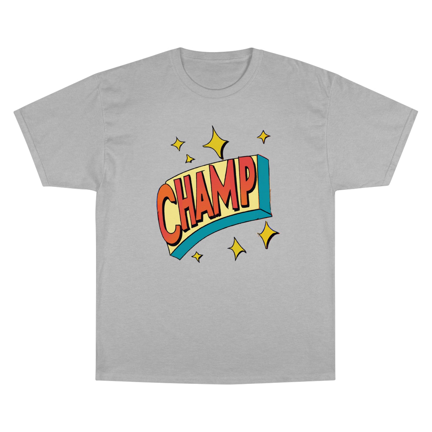 CHAMP Logo 1930's Style Cartoon Art - AI Art - Champion T-Shirt