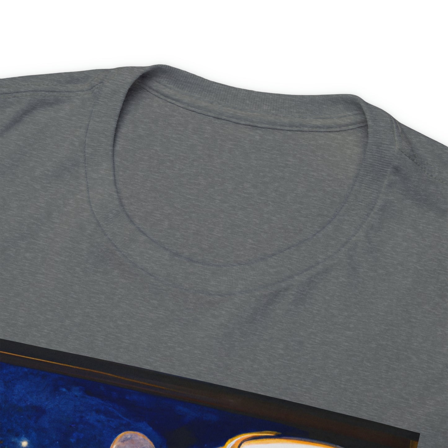 CHAMP Spaceship 9 - Renaissance Style - AI Art - Gildan Heavy Cotton Tee