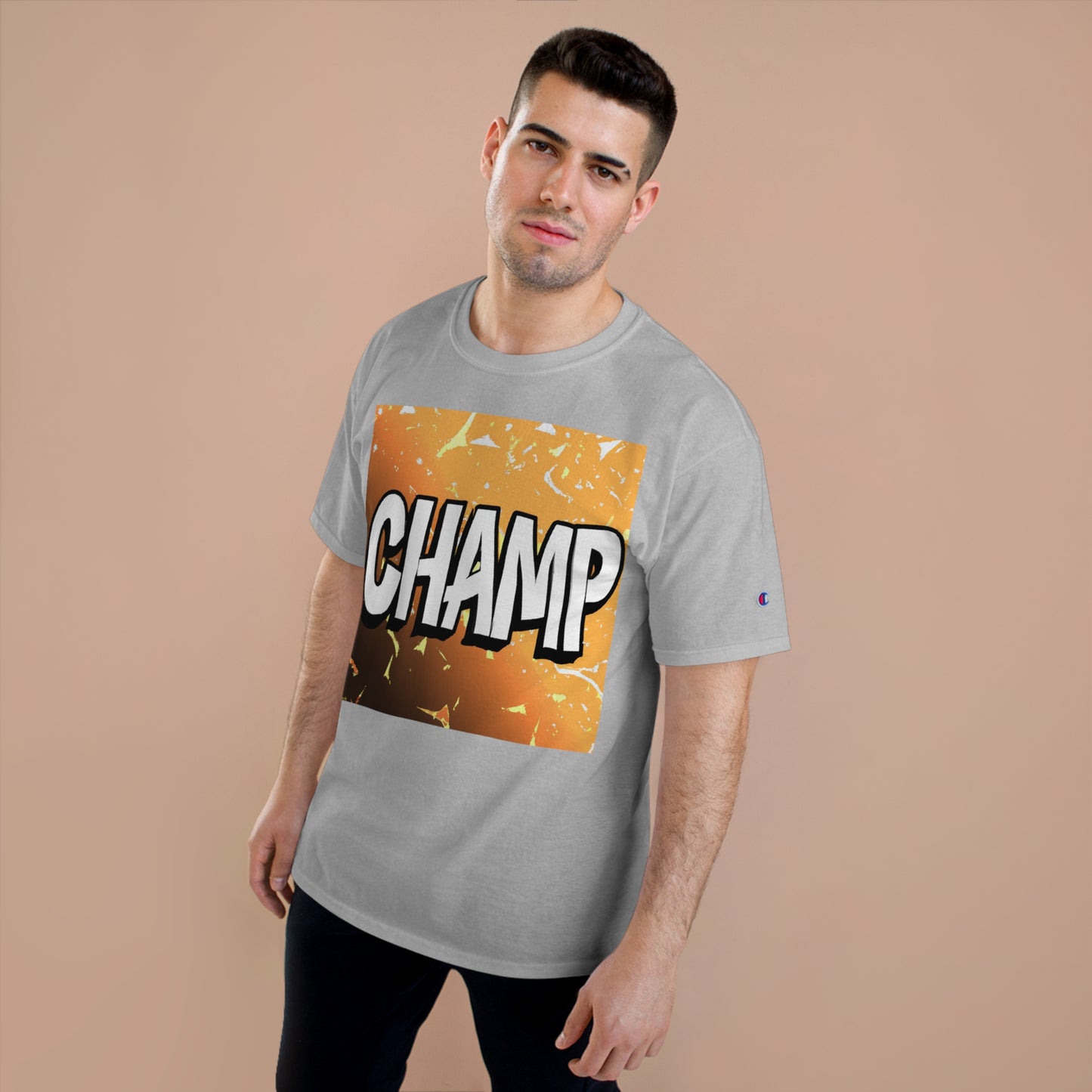 CHAMP Logo Anime Style Art - AI Art - Champion T-Shirt