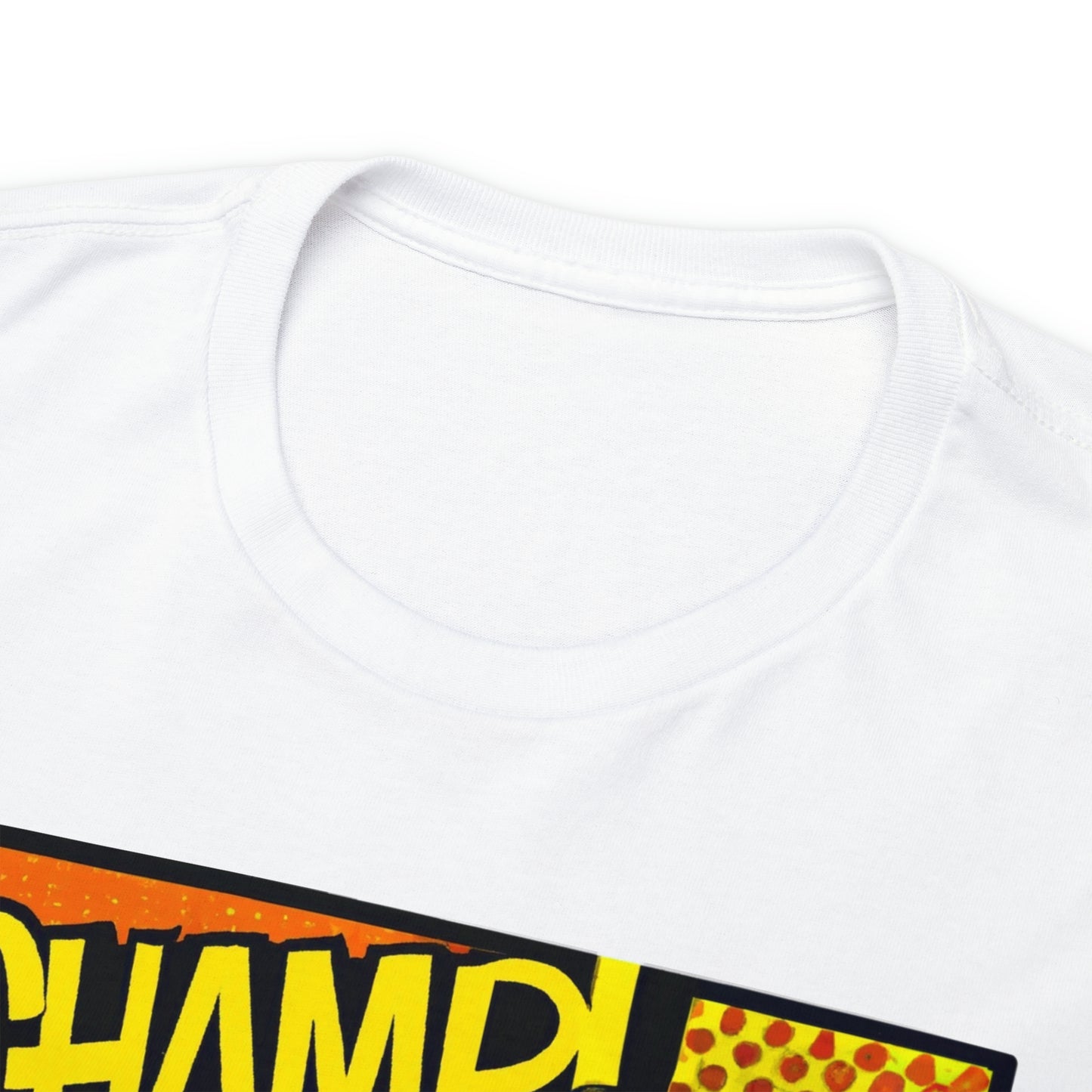 CHAMP! Spaceship 3 - 1950's Comic Book Style - AI Art - Gildan Heavy Cotton Tee