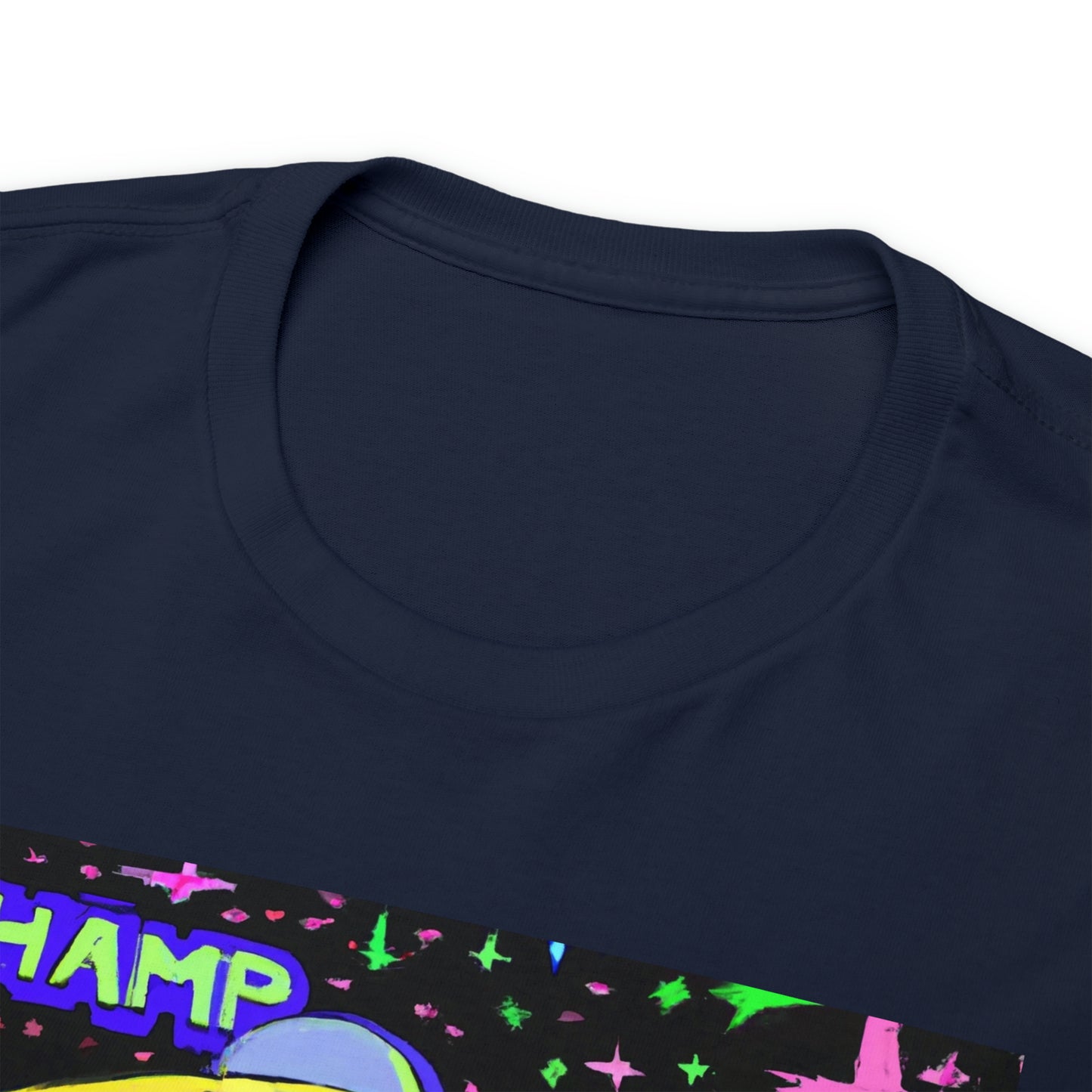 CHAMP UFO 15 - Post-Modern Style - AI Art - Gildan Heavy Cotton Tee