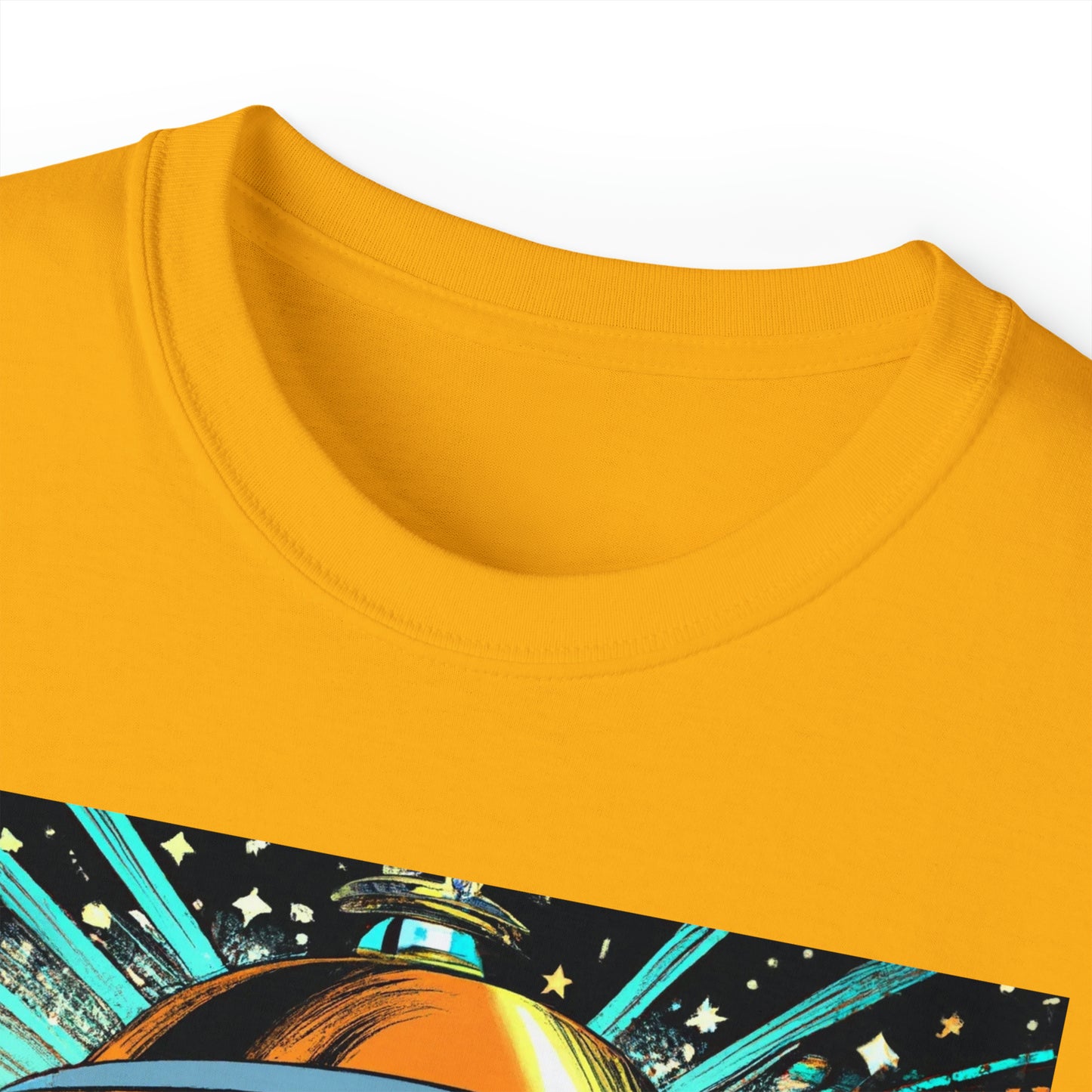 CHAMMP UFO 3 - 1800's Style Comic Art - AI Art - Gildan Ultra Cotton Tee