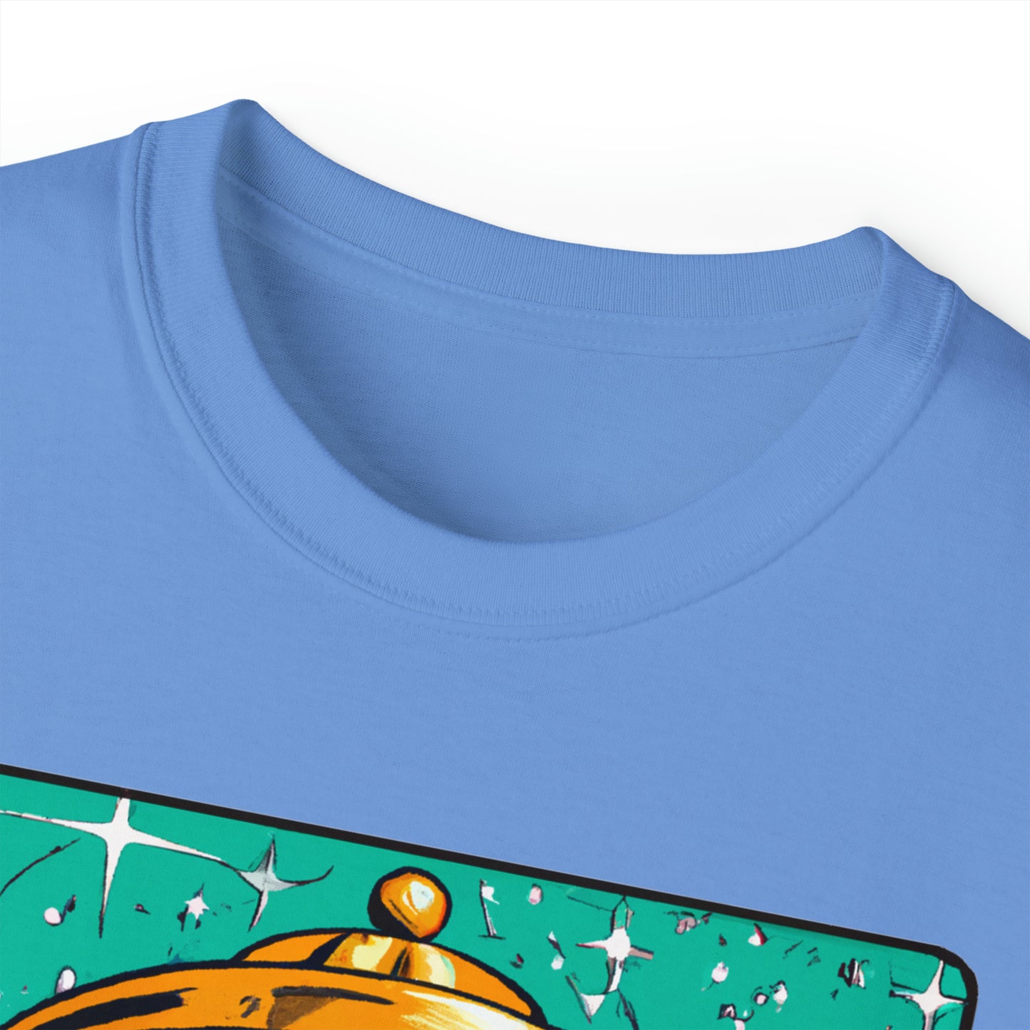 CHAMMMP. UFO 19 - 1950's Style Comic Book Art - AI Art - Gildan Ultra Cotton Tee