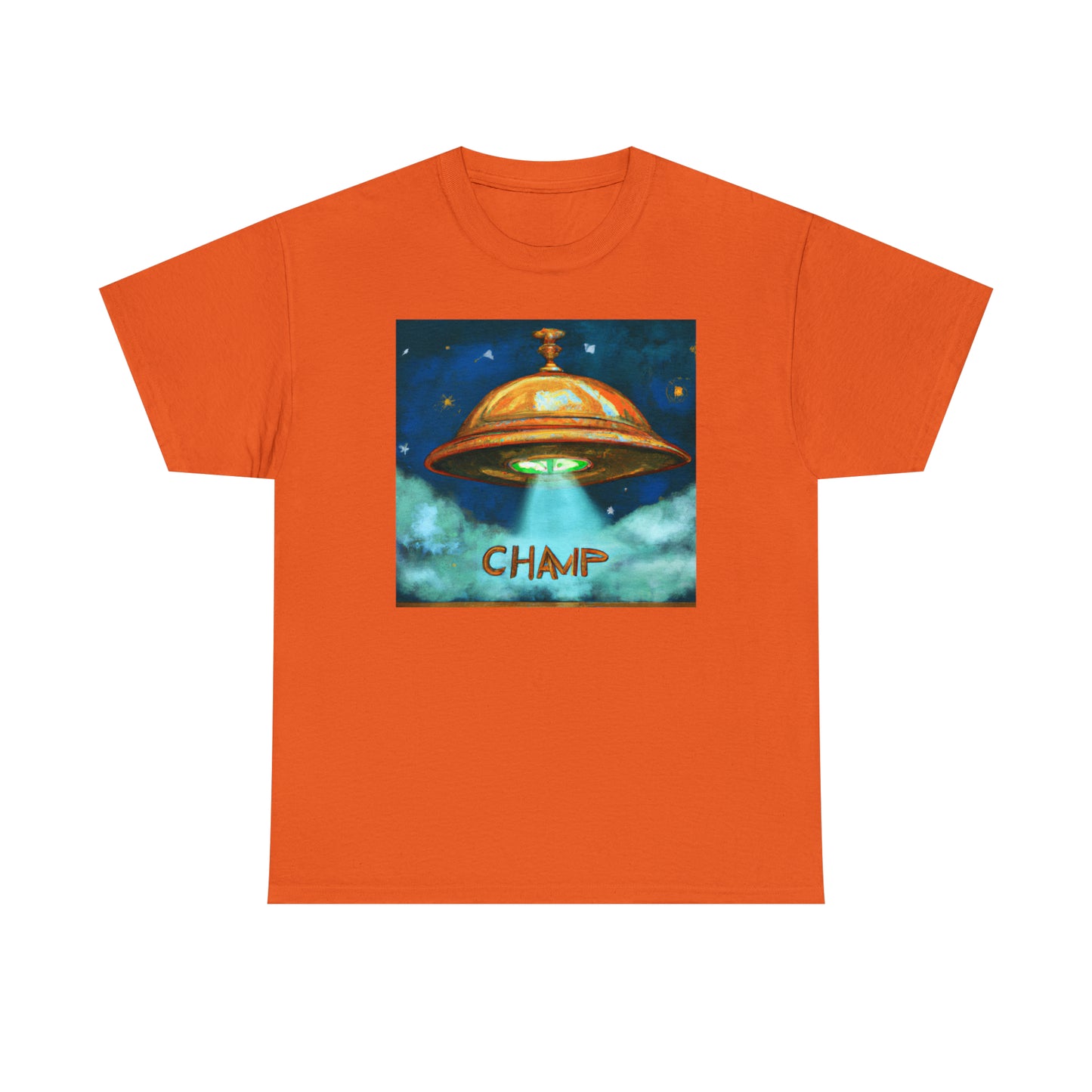 CHAMP UFO 8 - Ancient Roman Style - AI Art - Gildan Heavy Cotton Tee