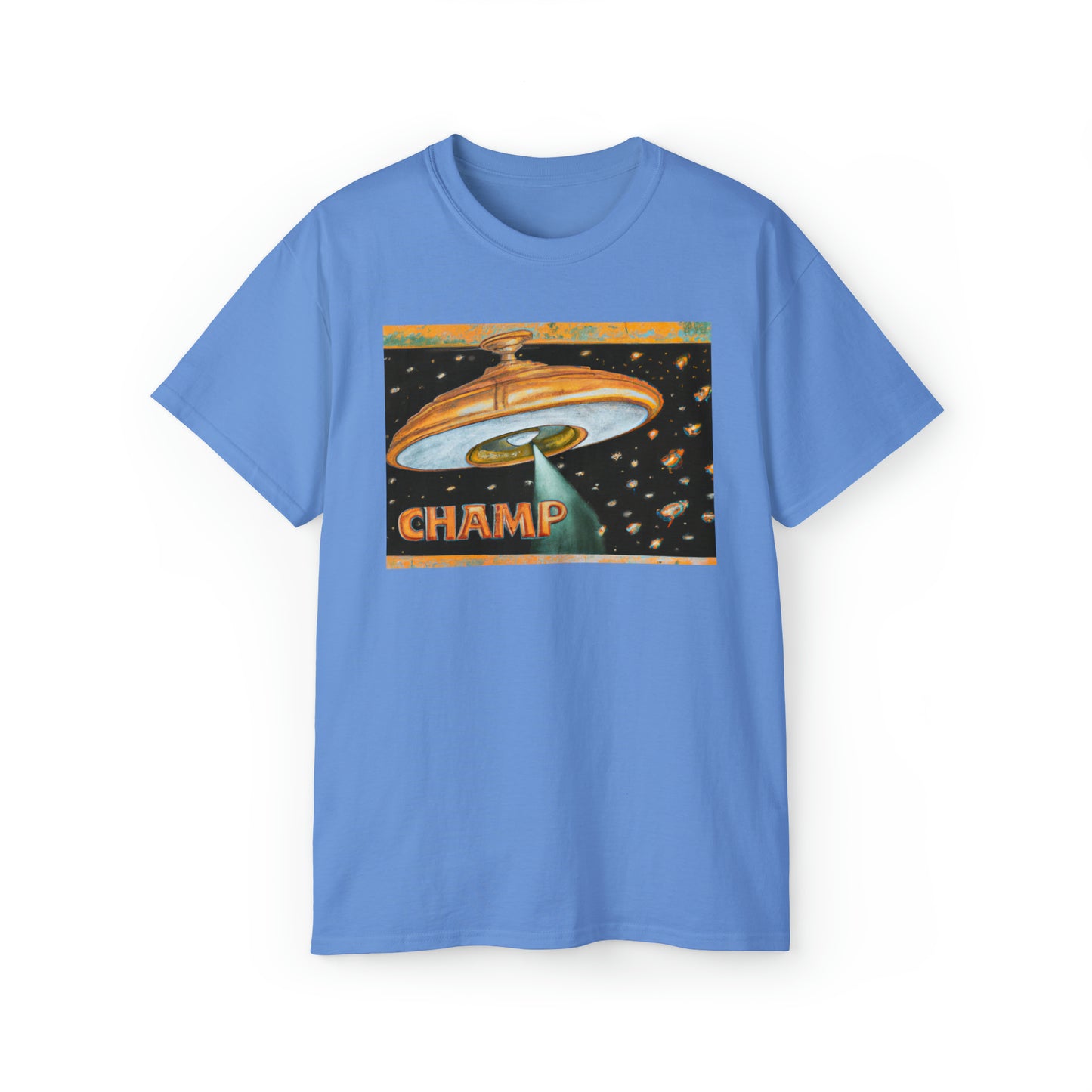 CHAMP UFO 6 - Ancient Roman Style - AI Art - Gildan Ultra Cotton Tee