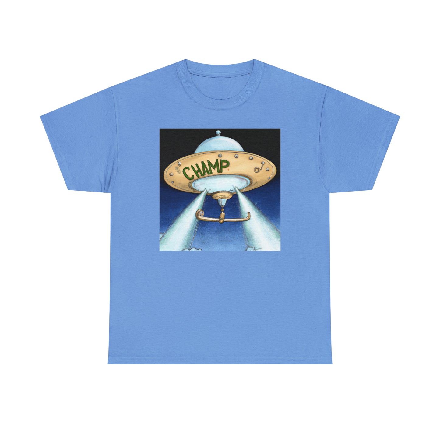 CHAMP UFO 10 - Neo-Classical Style - AI Art - Gildan Heavy Cotton Tee