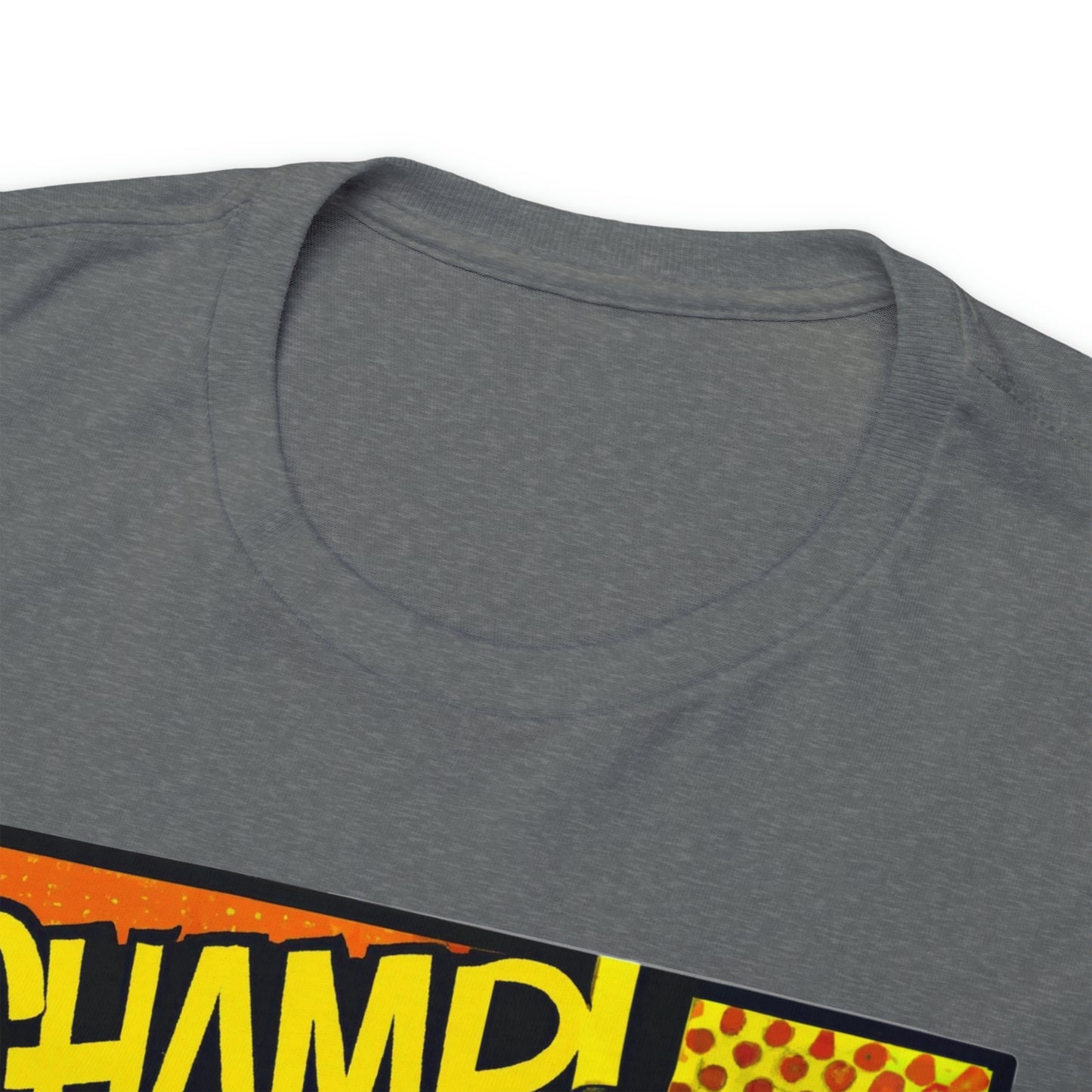 CHAMP! Spaceship 3 - 1950's Comic Book Style - AI Art - Gildan Heavy Cotton Tee