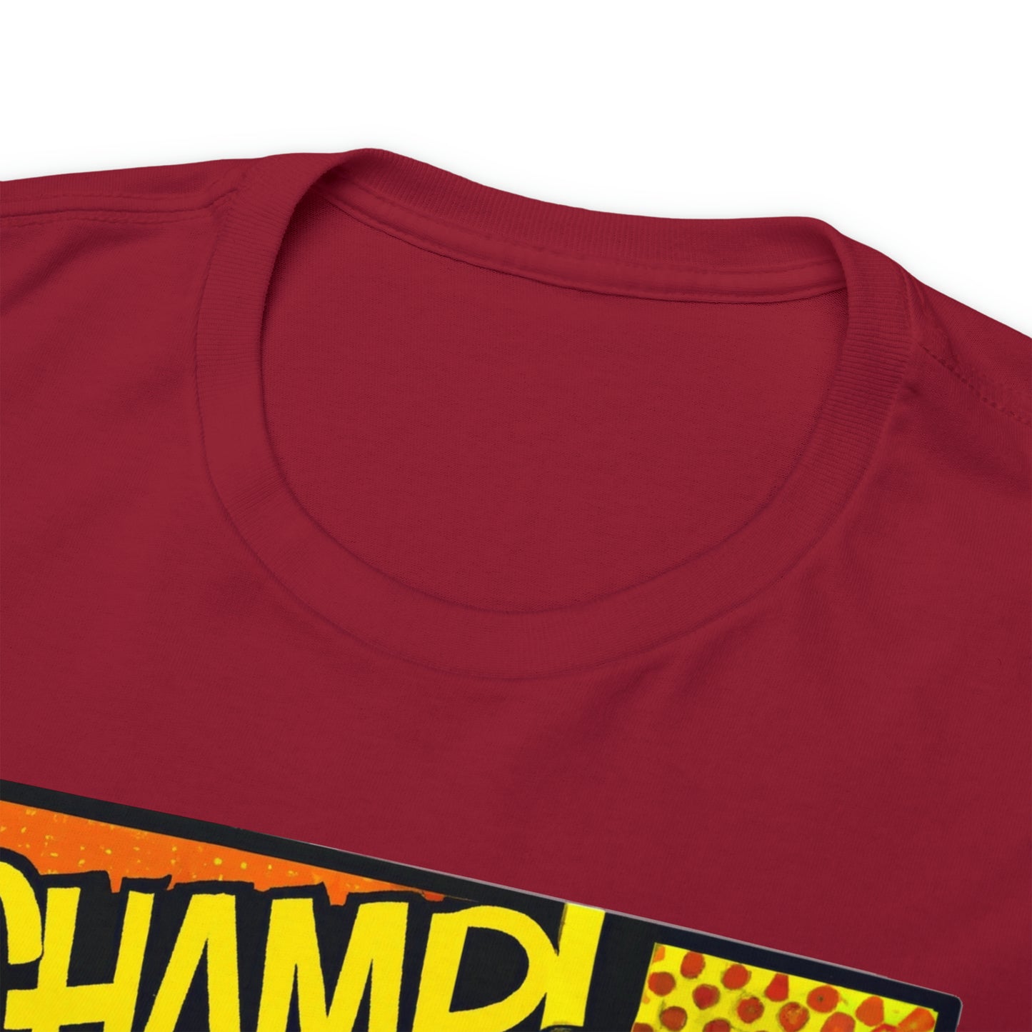 CHAMP! Spaceship 3 - 1950's Comic Book Style - AI Art - Gildan Heavy Cotton Tee