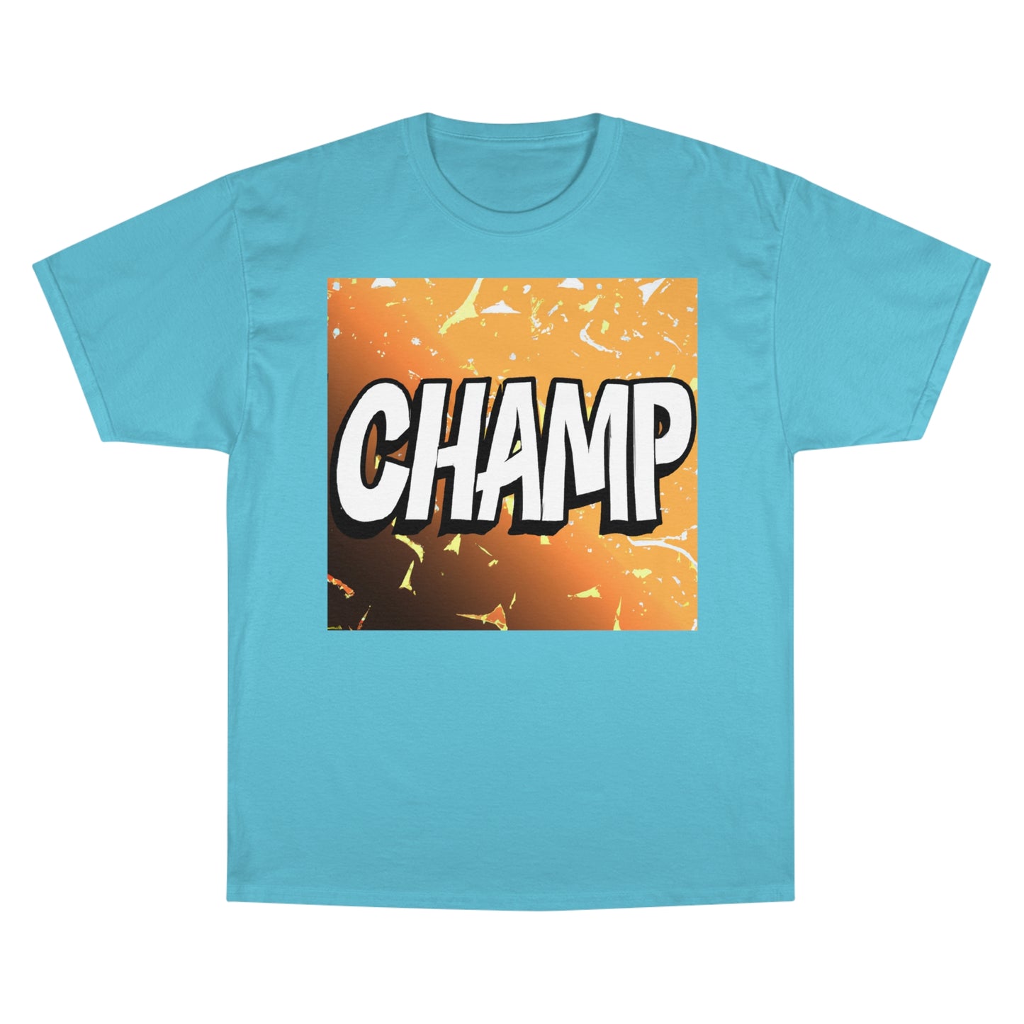 CHAMP Logo Anime Style Art - AI Art - Champion T-Shirt