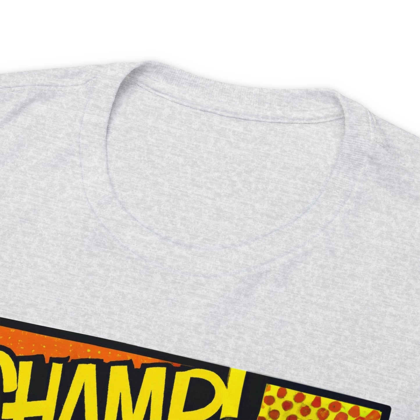 CHAMP! Spaceship 3 - 1950's Comic Book Style - AI Art - Gildan Heavy Cotton Tee