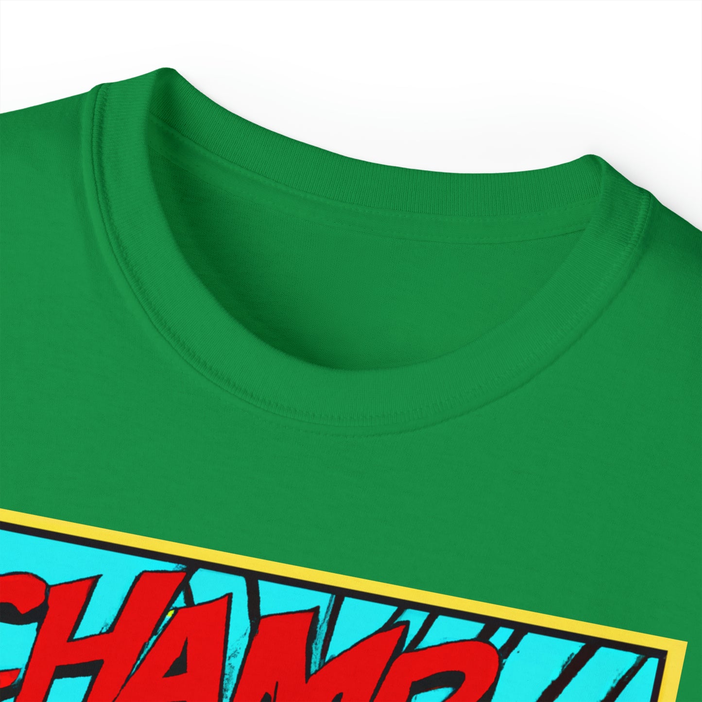 CHAMP Spaceship 6 - 1960's Style Comic Book Art - AI Art - Gildan Ultra Cotton Tee