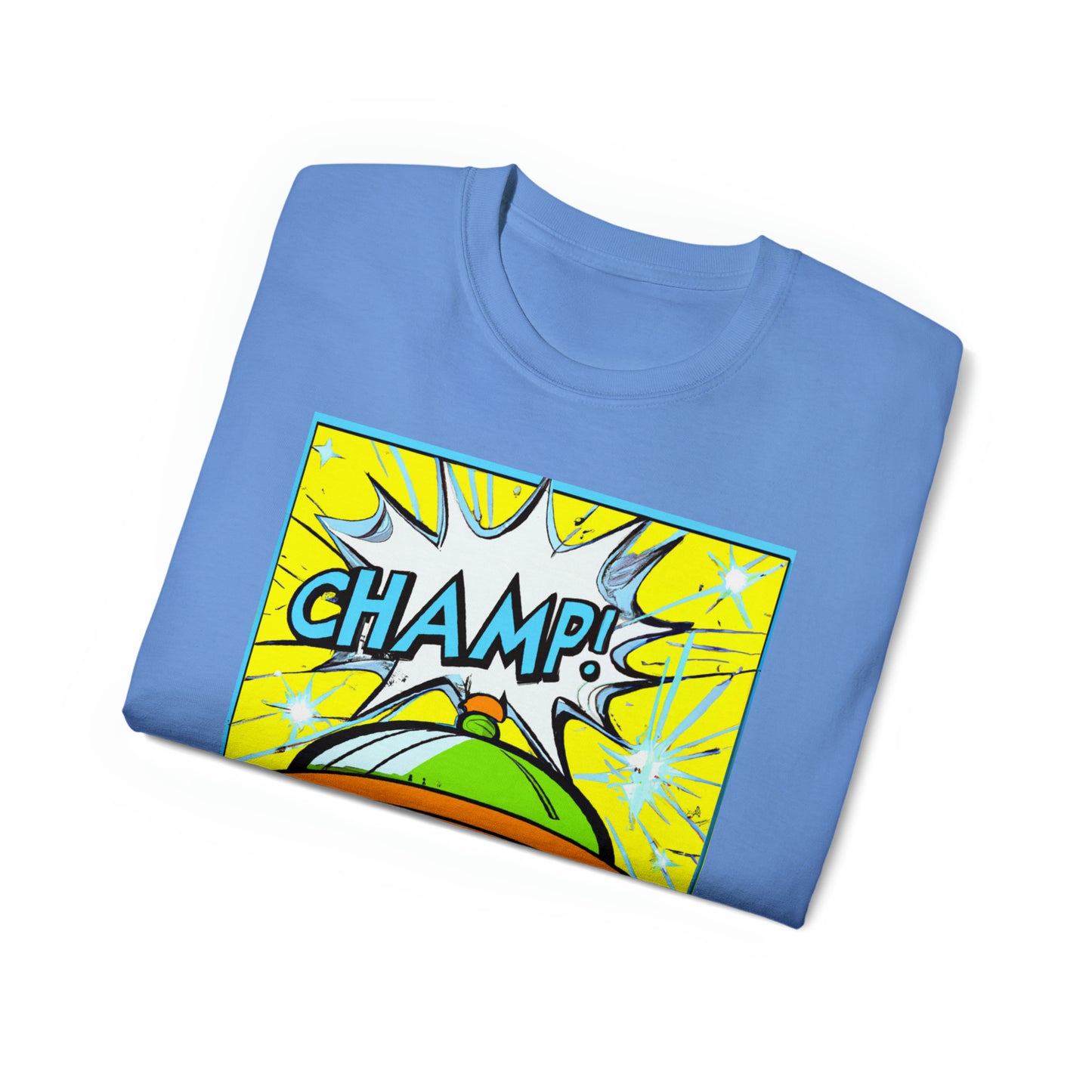 CHAMP UFO 20 - 1950's Style Comic Book Art - AI Art - Ultra Cotton Tee