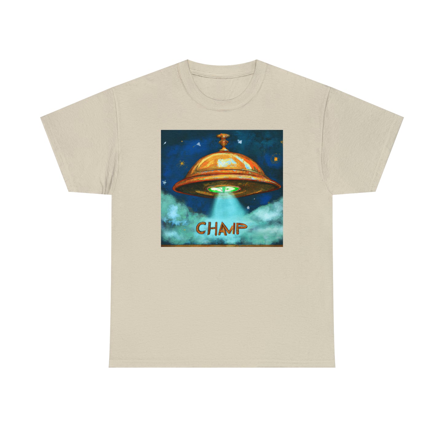 CHAMP UFO 8 - Ancient Roman Style - AI Art - Gildan Heavy Cotton Tee