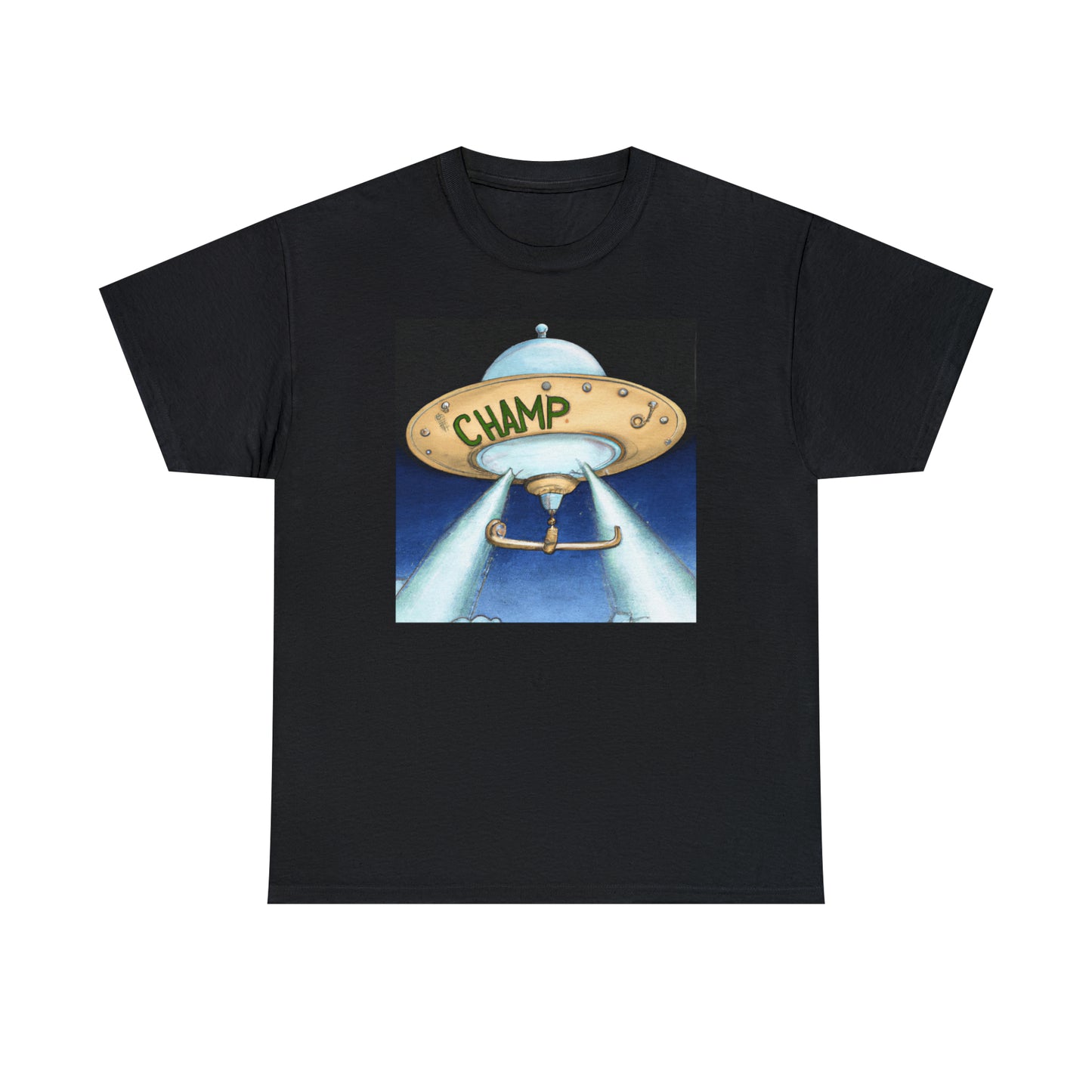 CHAMP UFO 10 - Neo-Classical Style - AI Art - Gildan Heavy Cotton Tee