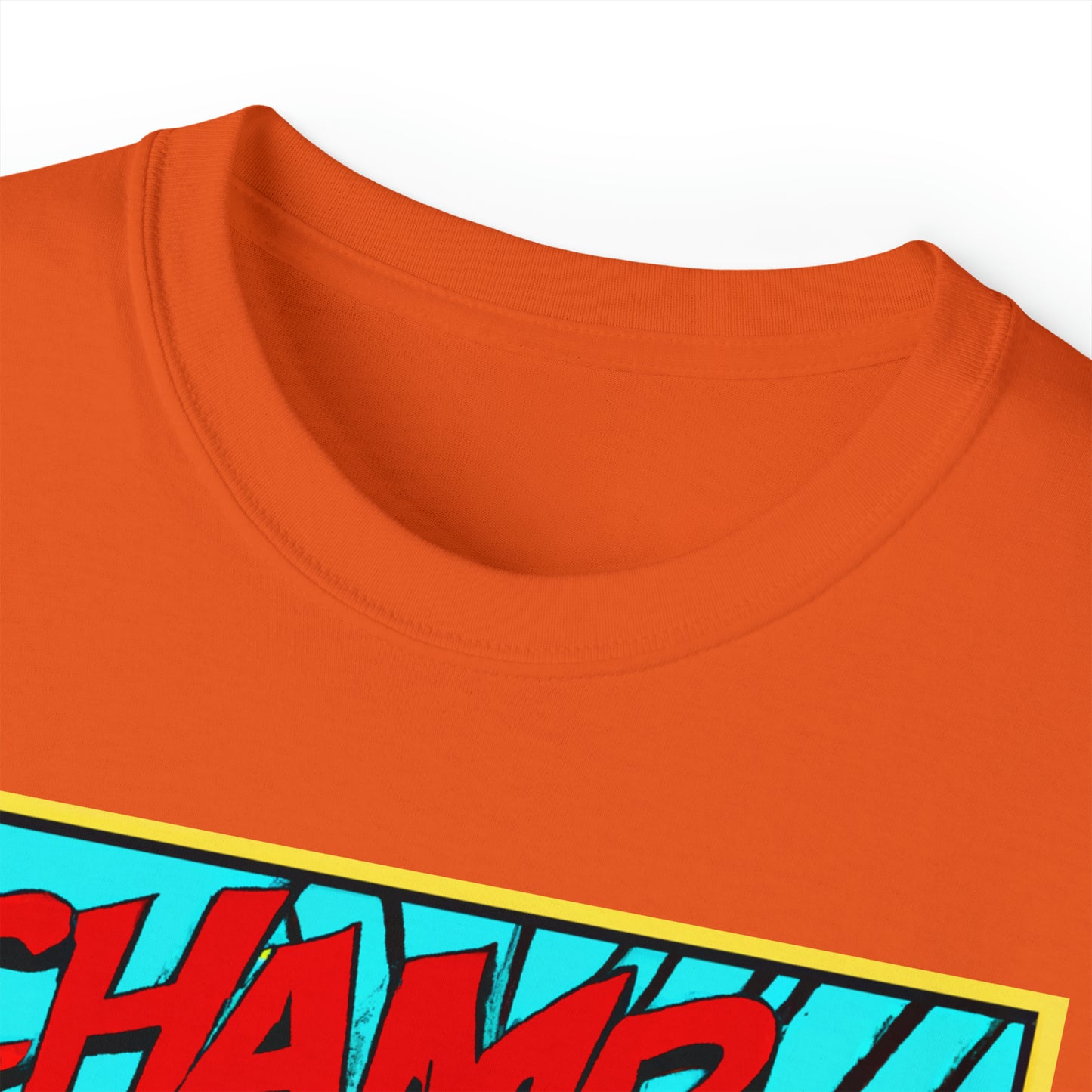 CHAMP Spaceship 6 - 1960's Style Comic Book Art - AI Art - Gildan Ultra Cotton Tee