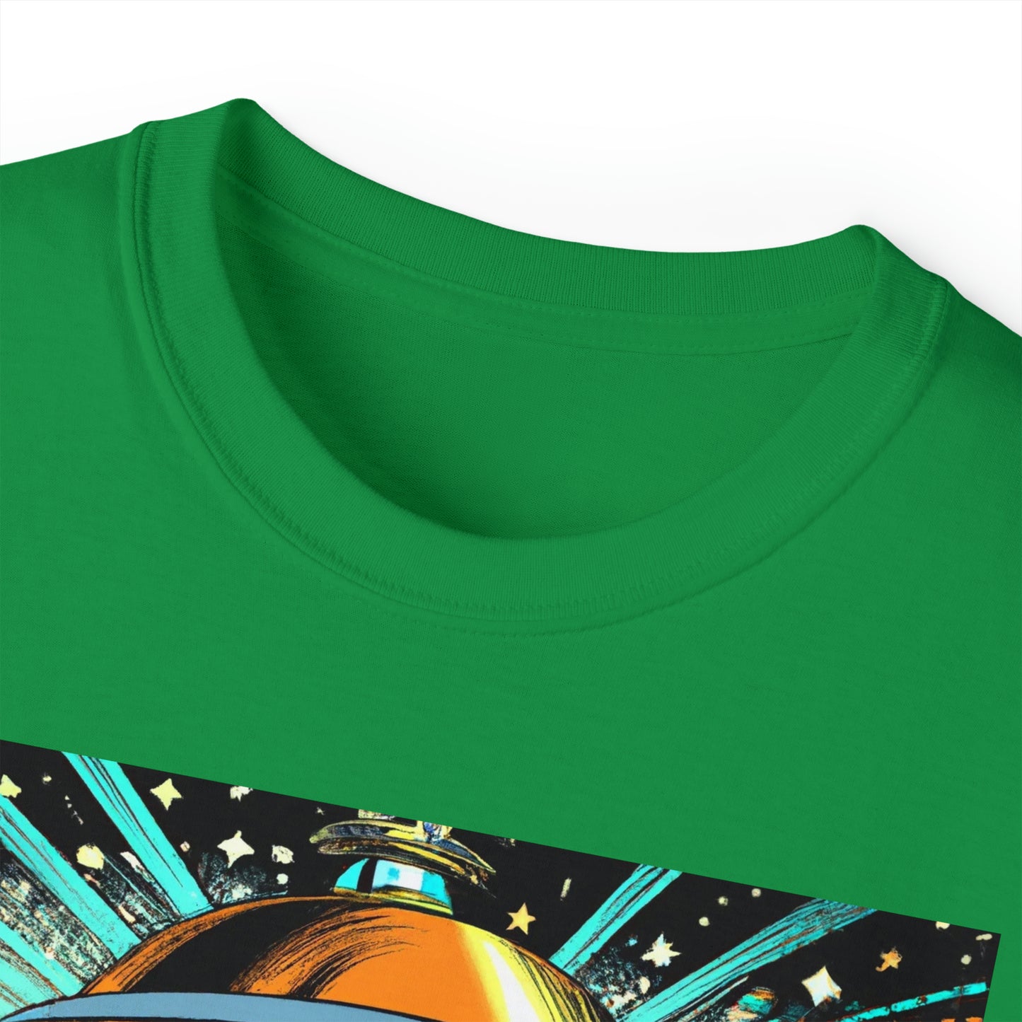 CHAMMP UFO 3 - 1800's Style Comic Art - AI Art - Gildan Ultra Cotton Tee