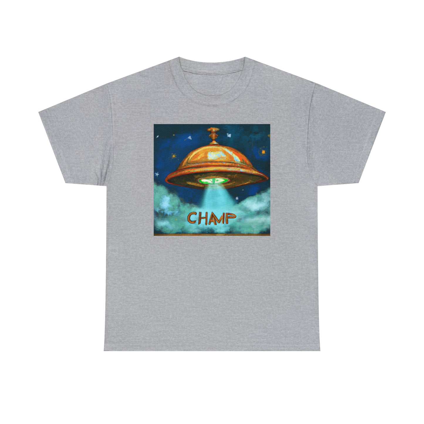 CHAMP UFO 8 - Ancient Roman Style - AI Art - Gildan Heavy Cotton Tee