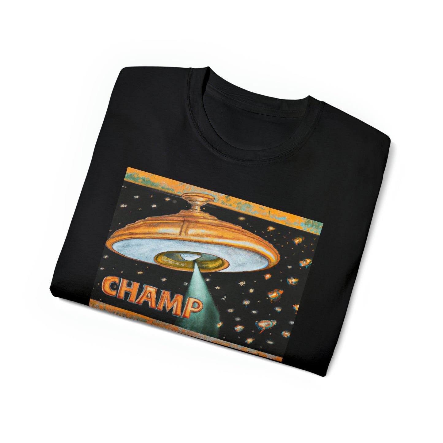 CHAMP UFO 6 - Ancient Roman Style - AI Art - Gildan Ultra Cotton Tee