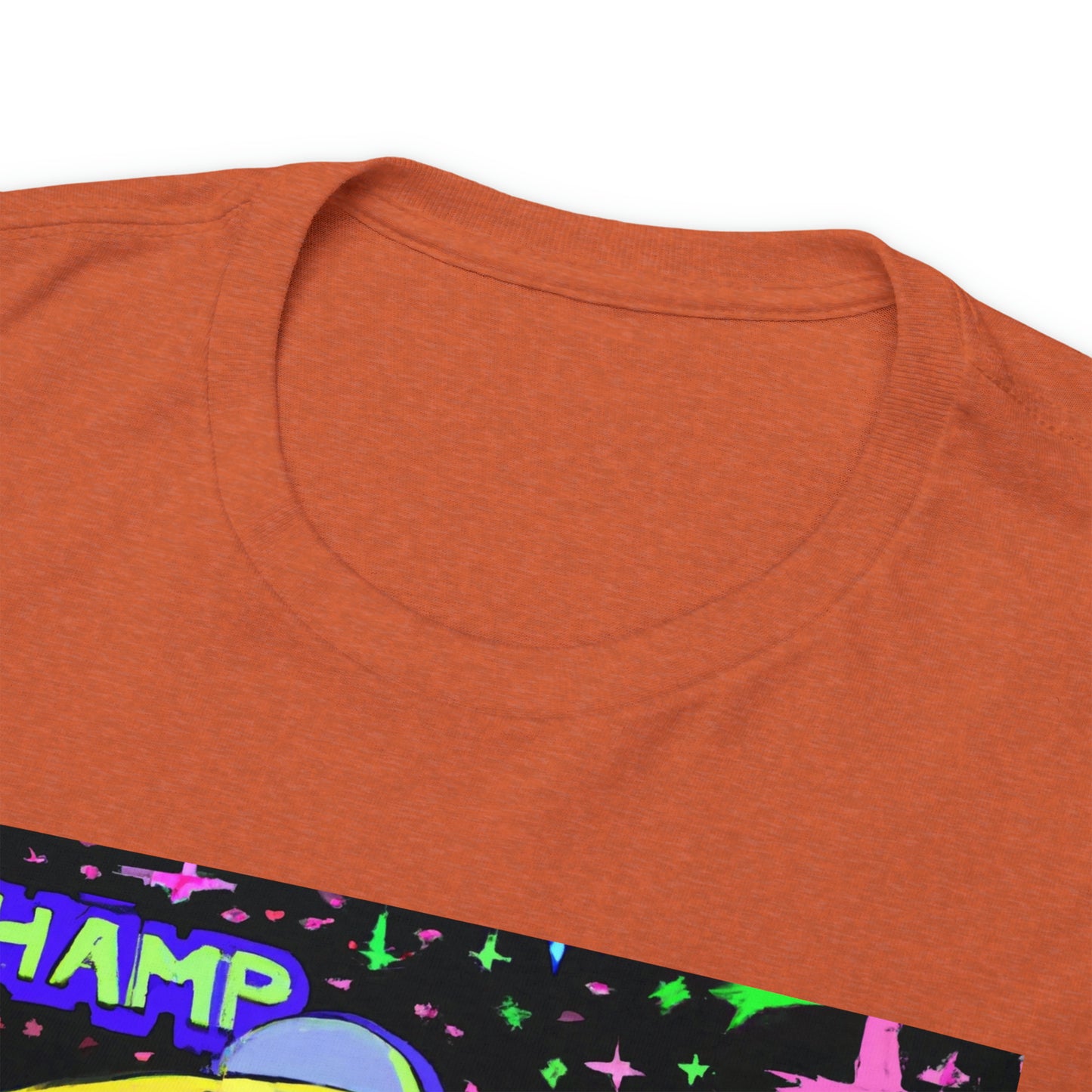 CHAMP UFO 15 - Post-Modern Style - AI Art - Gildan Heavy Cotton Tee