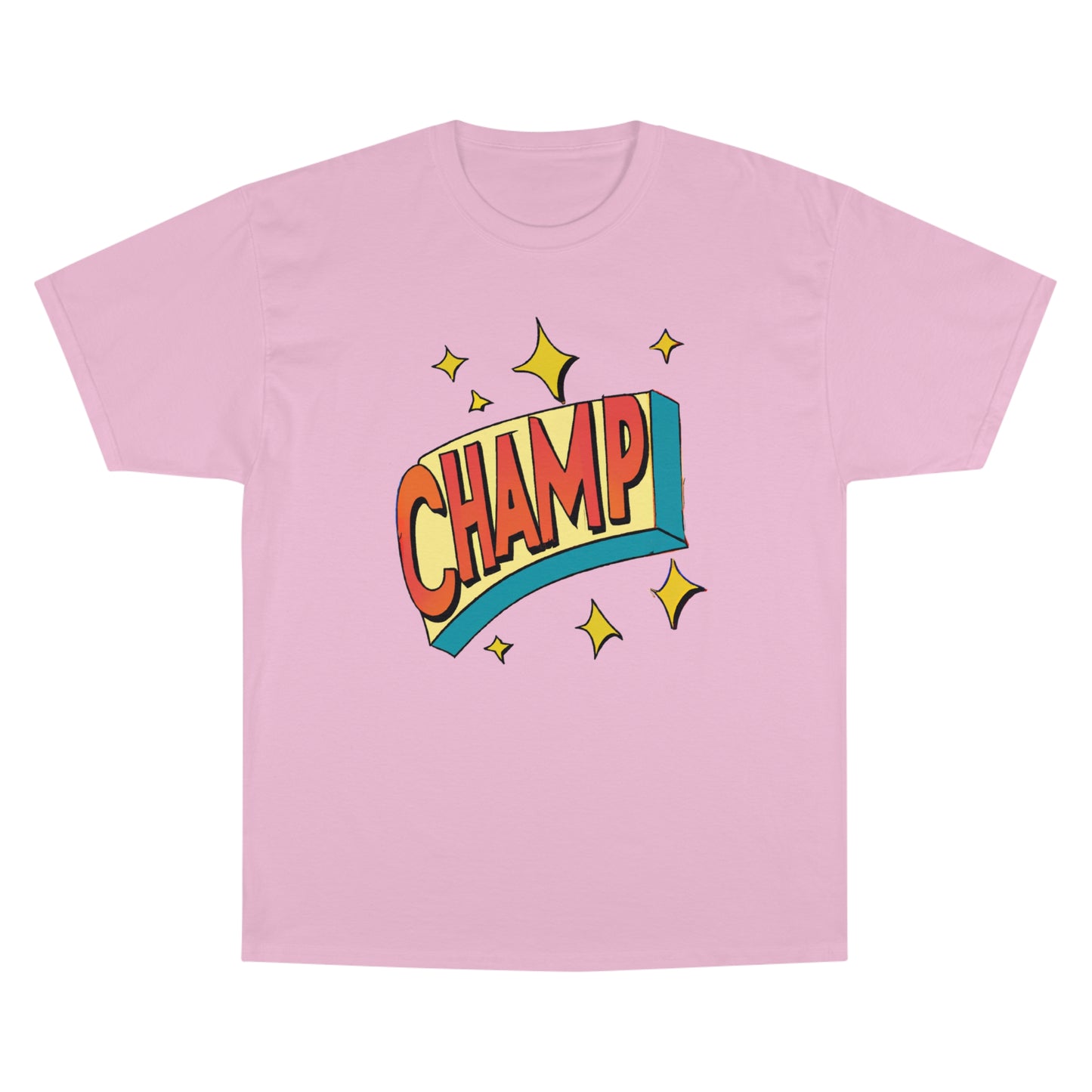 CHAMP Logo 1930's Style Cartoon Art - AI Art - Champion T-Shirt