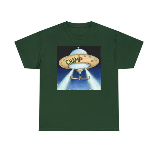 CHAMP UFO 10 - Neo-Classical Style - AI Art - Gildan Heavy Cotton Tee