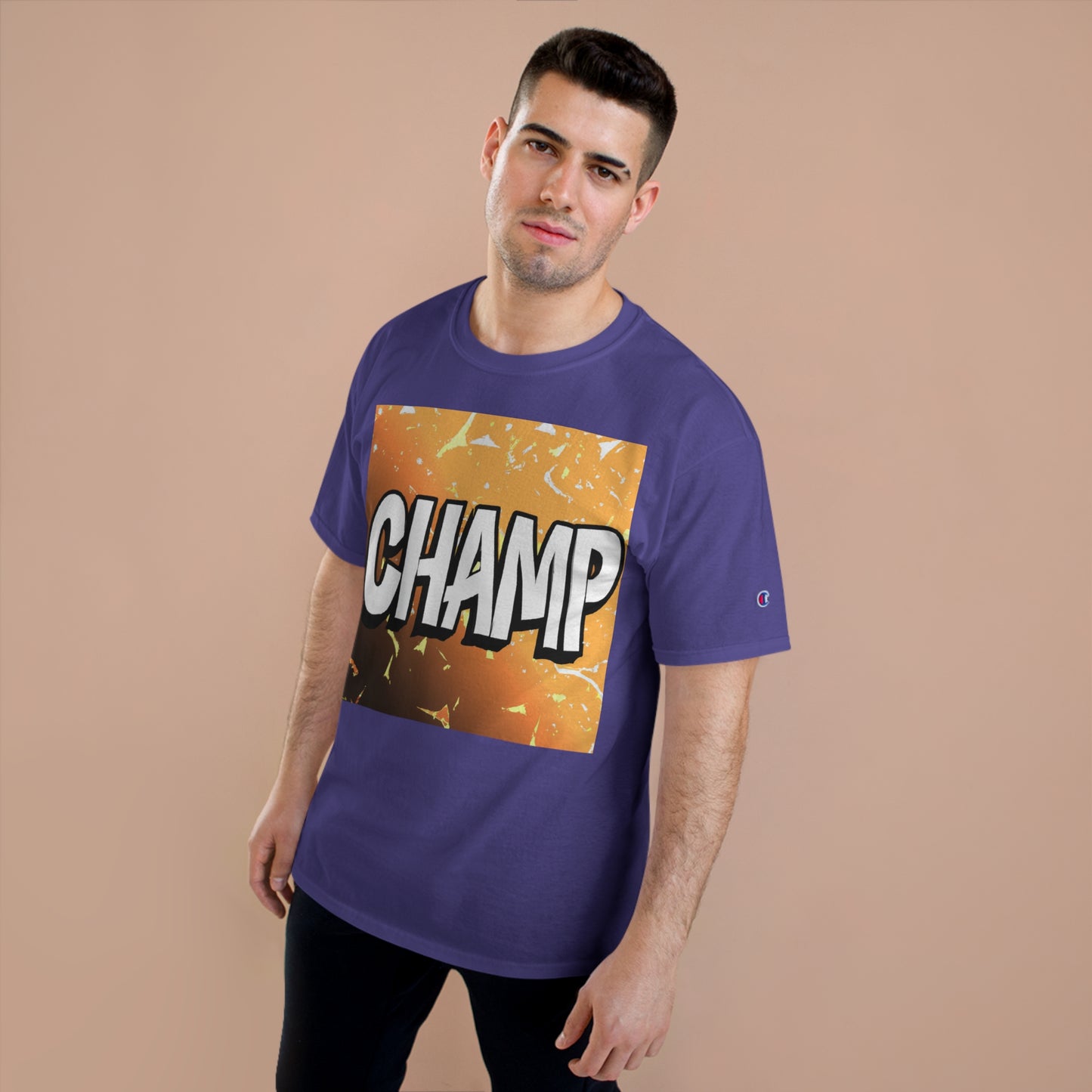 CHAMP Logo Anime Style Art - AI Art - Champion T-Shirt