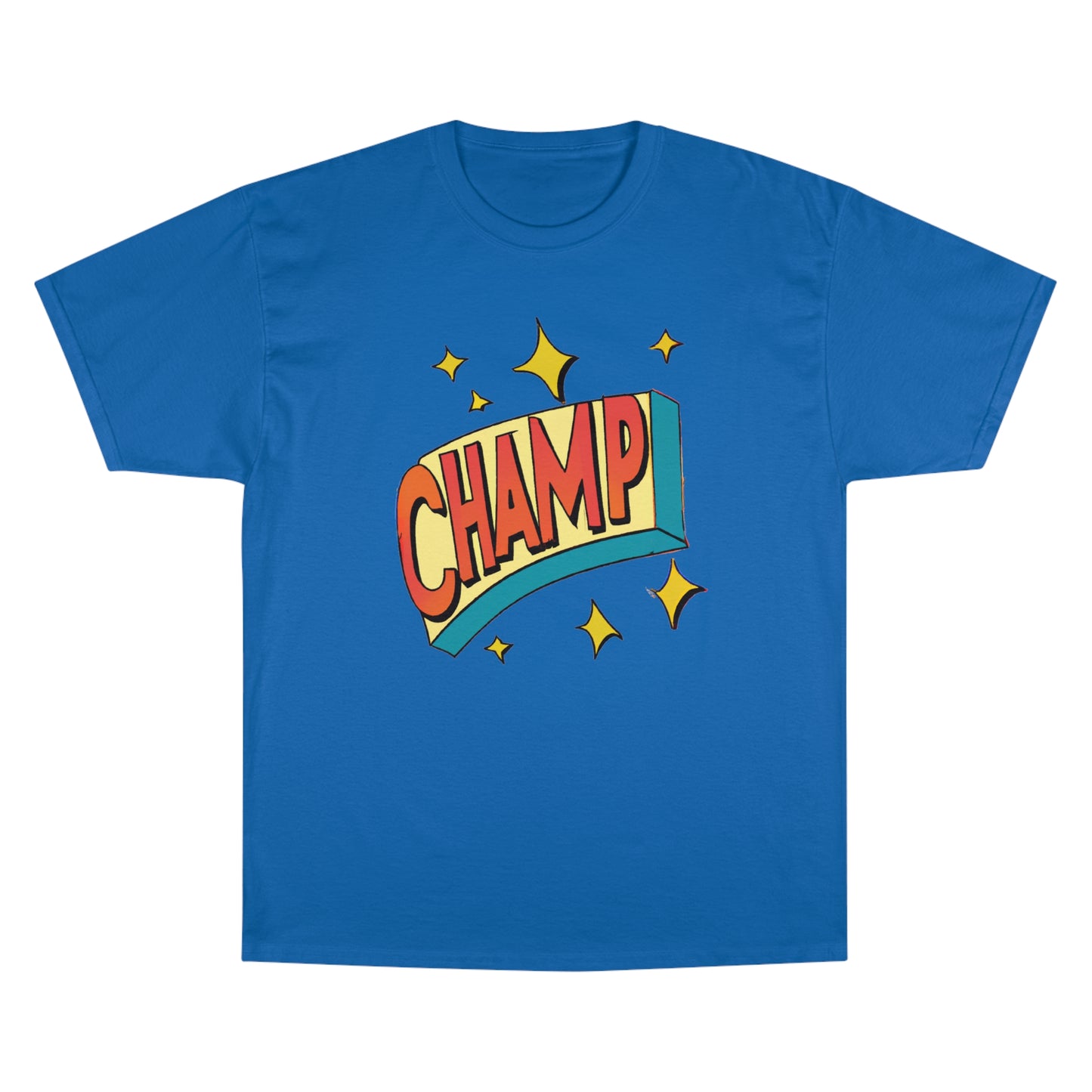 CHAMP Logo 1930's Style Cartoon Art - AI Art - Champion T-Shirt