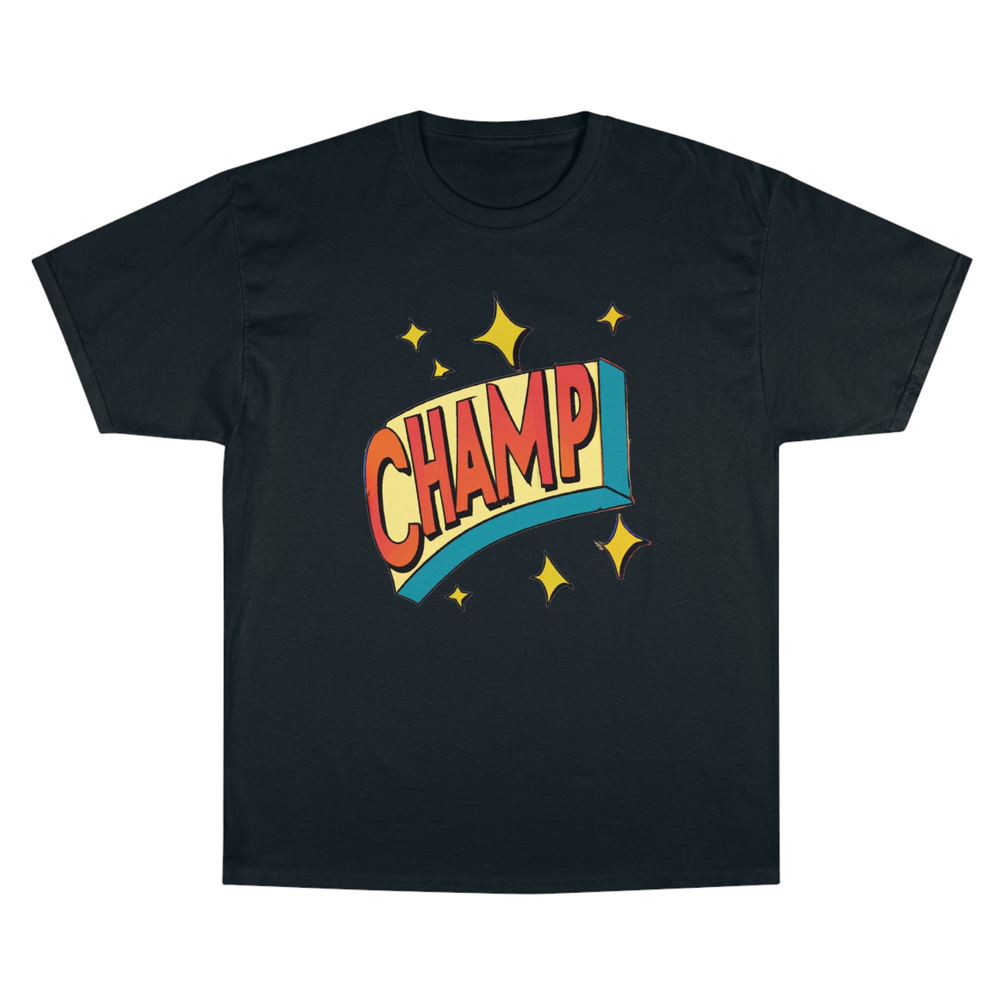 CHAMP Logo 1930's Style Cartoon Art - AI Art - Champion T-Shirt