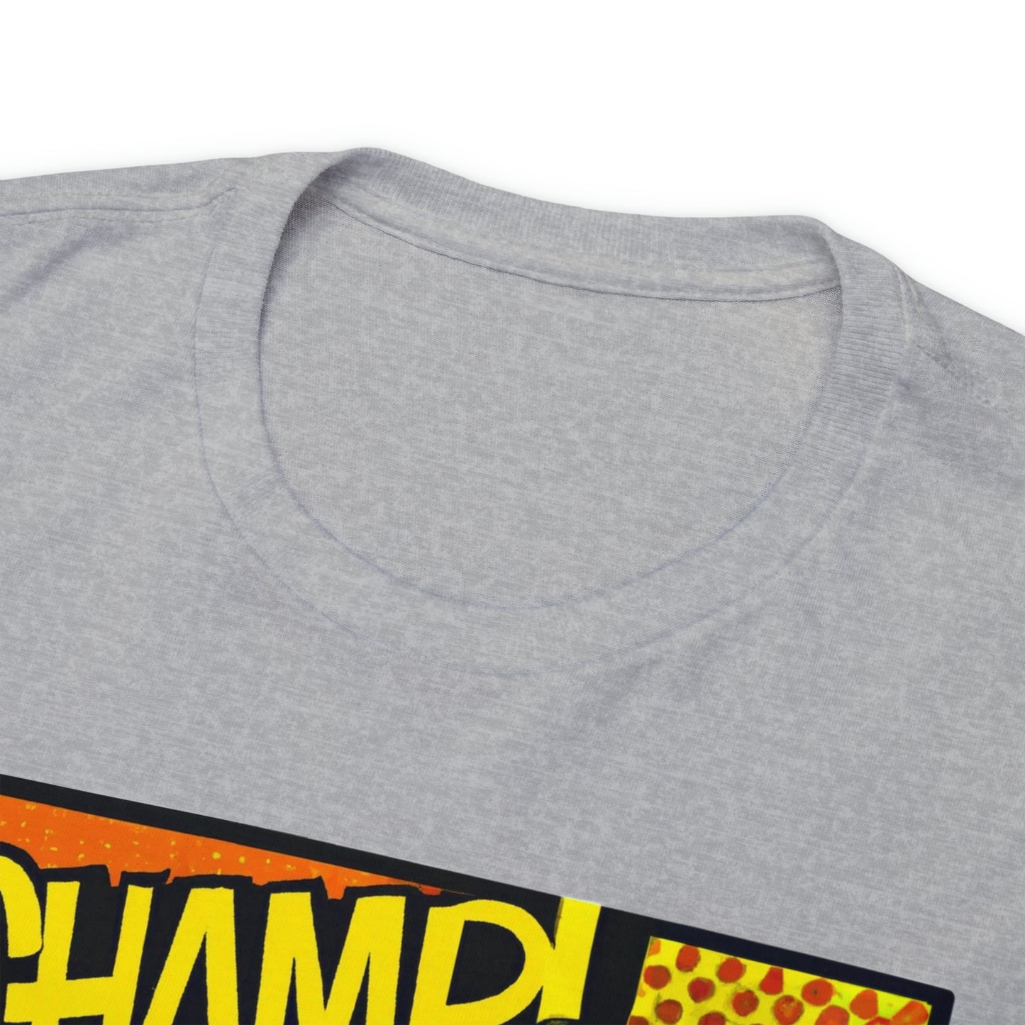 CHAMP! Spaceship 3 - 1950's Comic Book Style - AI Art - Gildan Heavy Cotton Tee