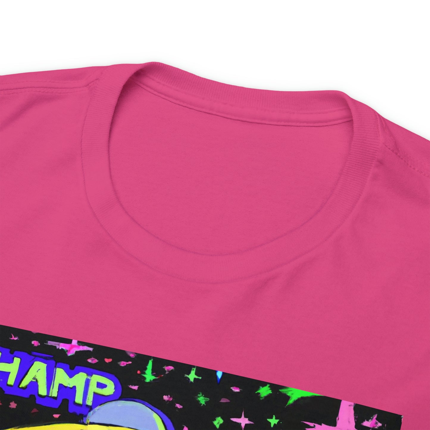 CHAMP UFO 15 - Post-Modern Style - AI Art - Gildan Heavy Cotton Tee