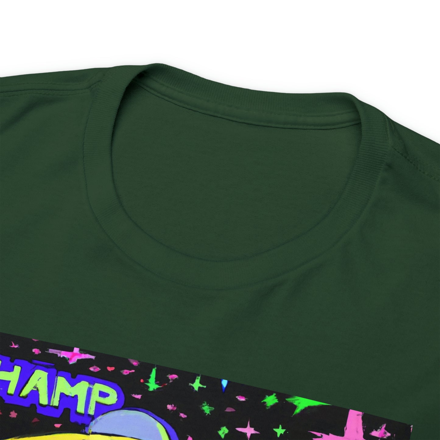 CHAMP UFO 15 - Post-Modern Style - AI Art - Gildan Heavy Cotton Tee