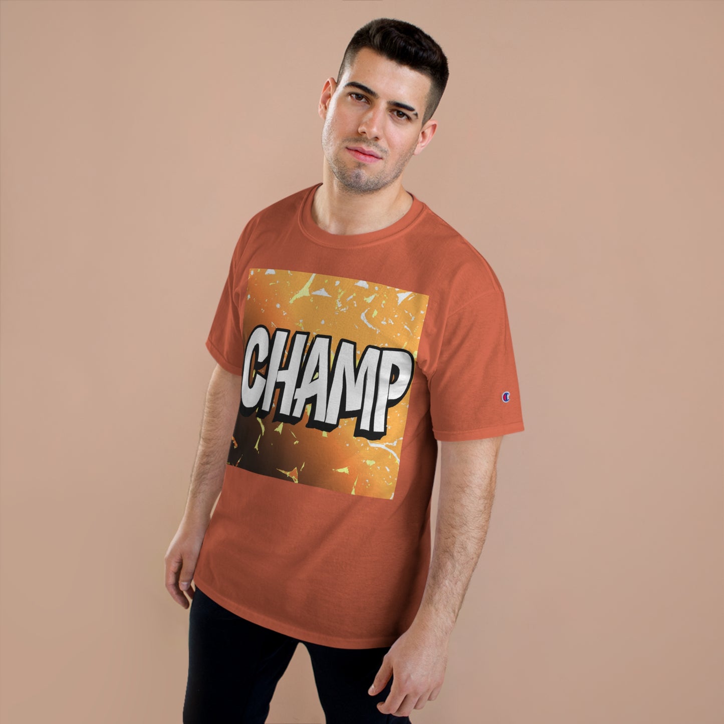 CHAMP Logo Anime Style Art - AI Art - Champion T-Shirt