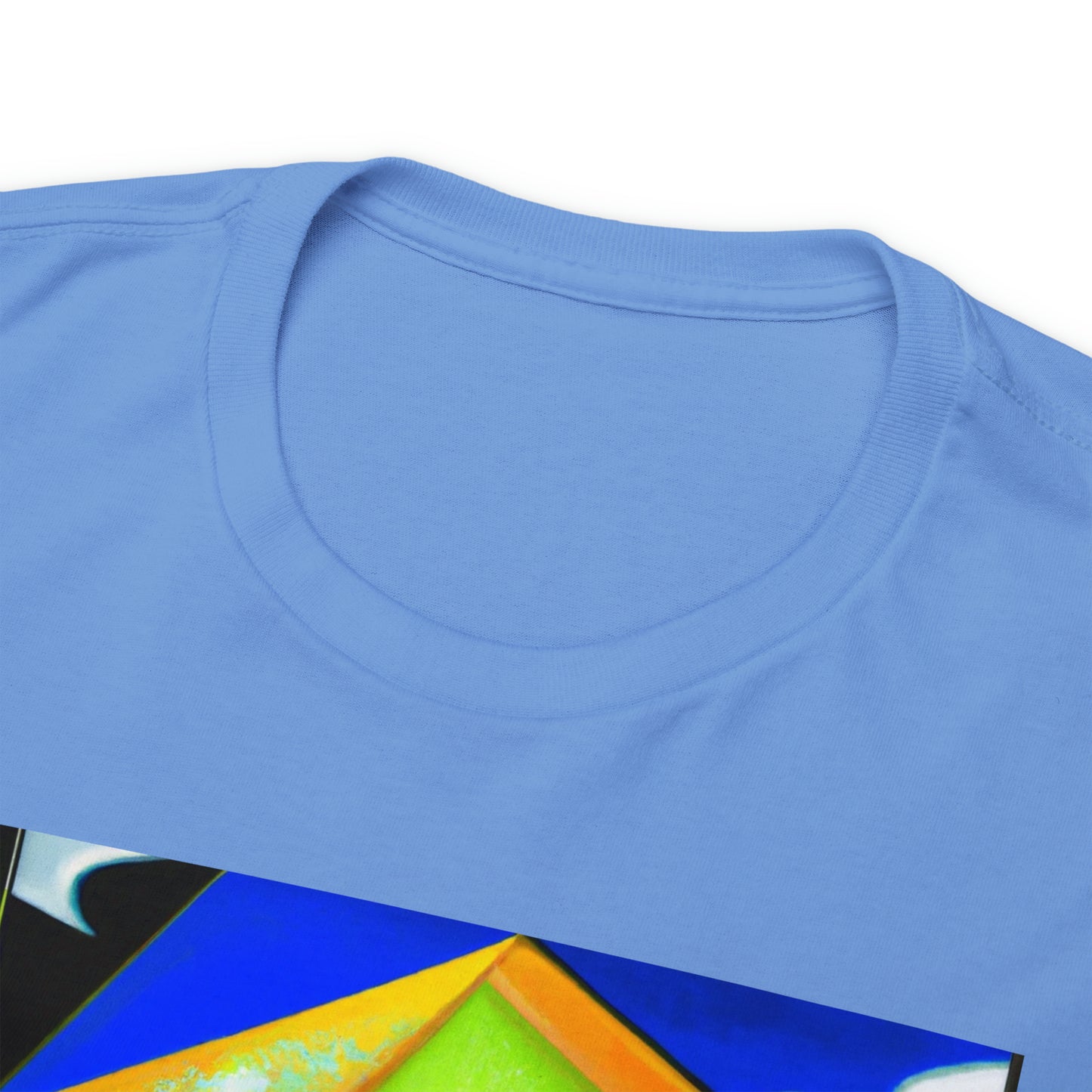 CHAMP UFO 11 - Cubist Style - AI Art - Gildan Heavy Cotton Tee