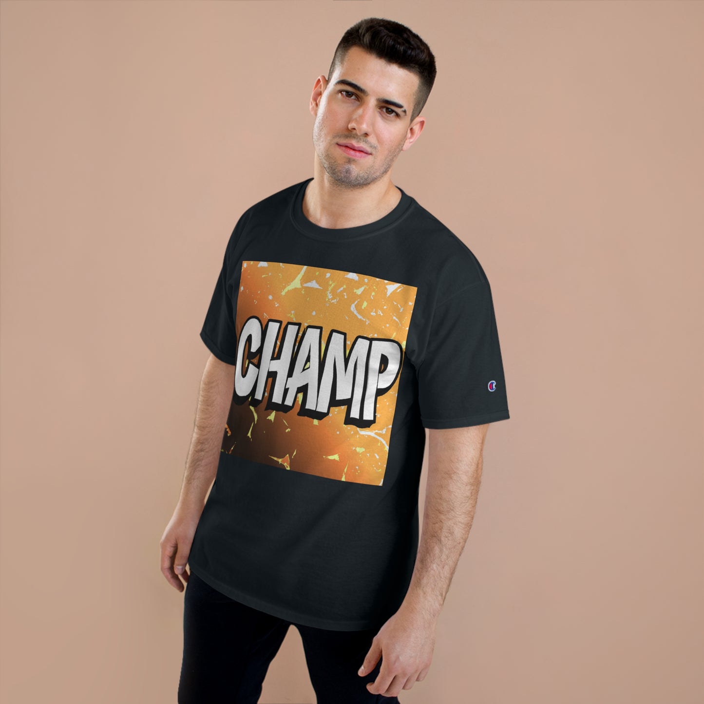 CHAMP Logo Anime Style Art - AI Art - Champion T-Shirt