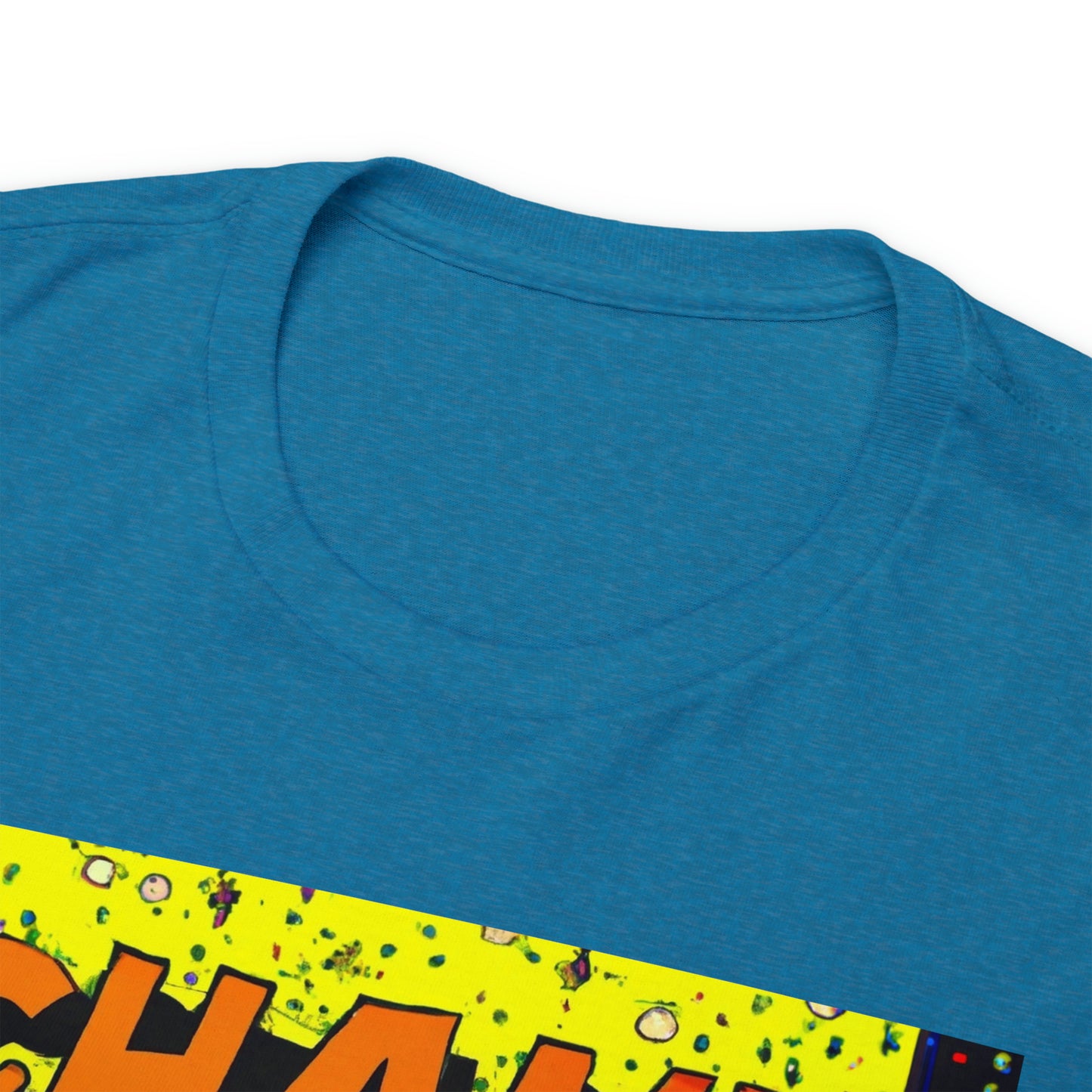 CHAMP Spaceship 8 - 1980's Style Comic Book Art - AI Art - Gildan Heavy Cotton Tee